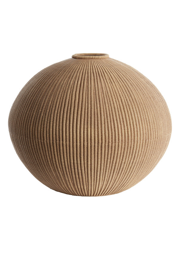 Valerie Light Brown Vase 37cm