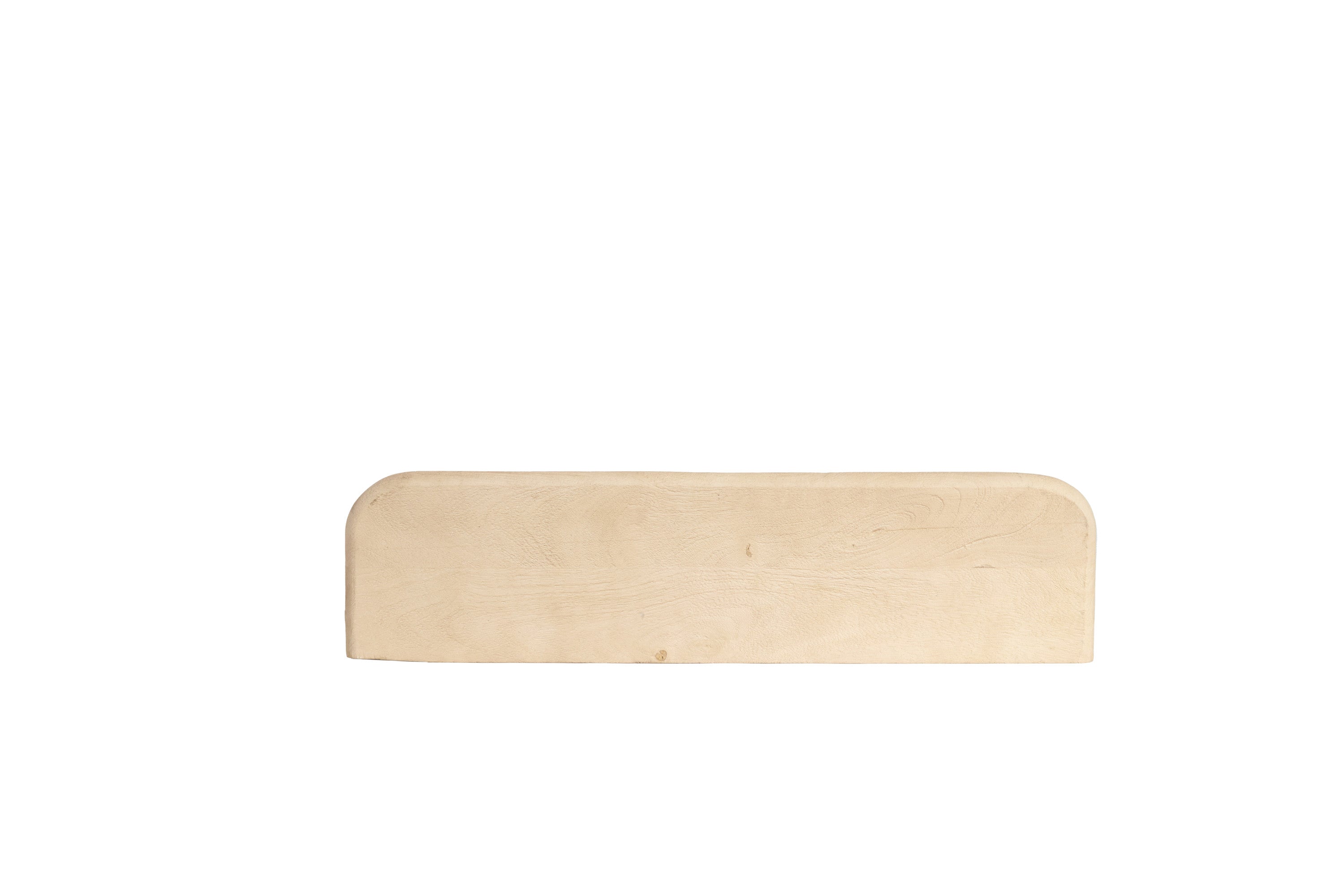 Tarontu Matt Natural Wood Wall Shelf 70cm