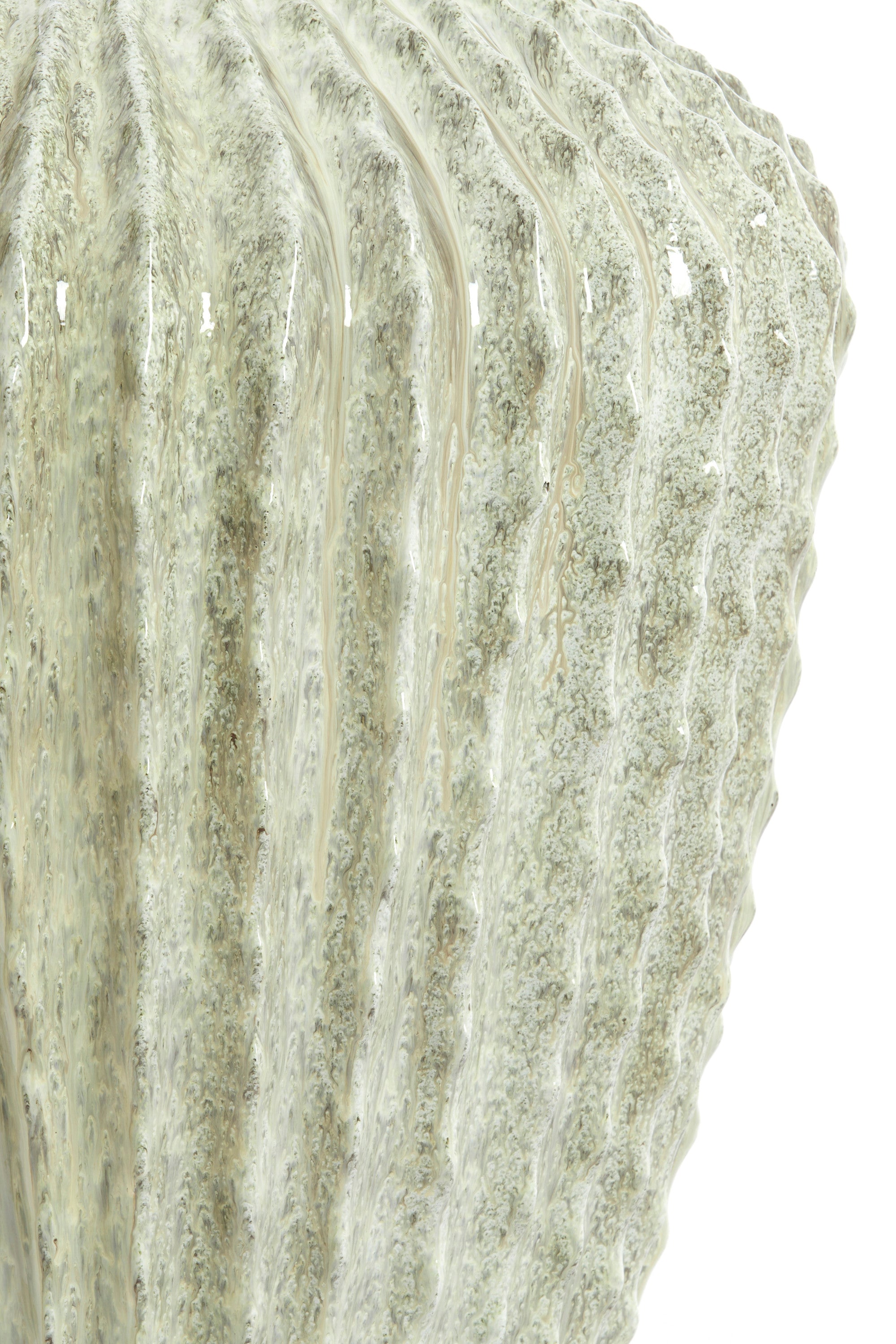 Cacti Gloss Mint Green Decorative Planter 65cm