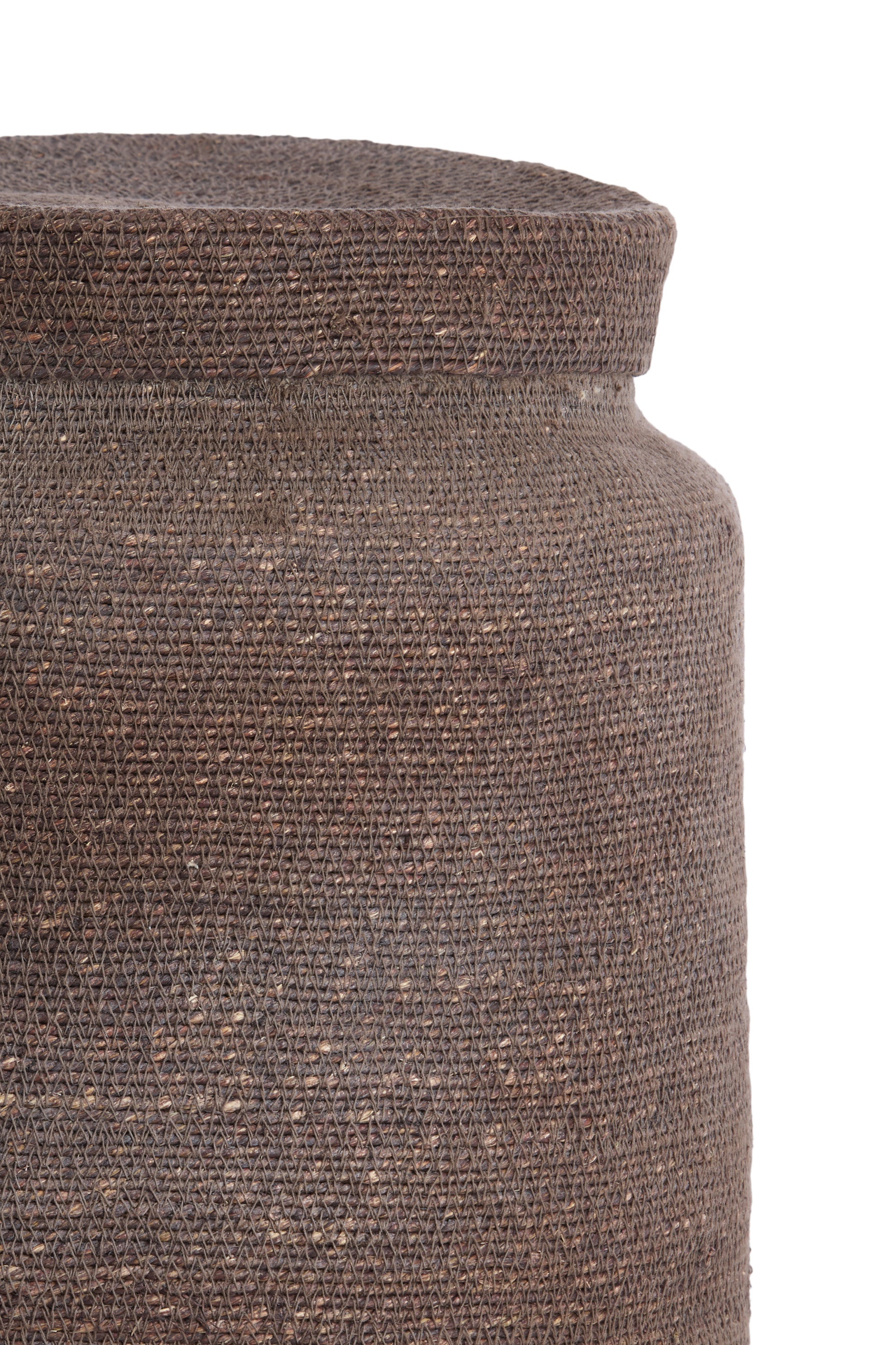 Betania Set of 2 Brown Seagrass Storage Baskets