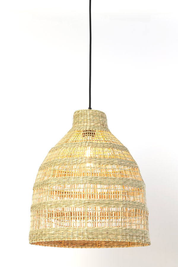 Sagar Natural Seagrass Pendant Light 38cm