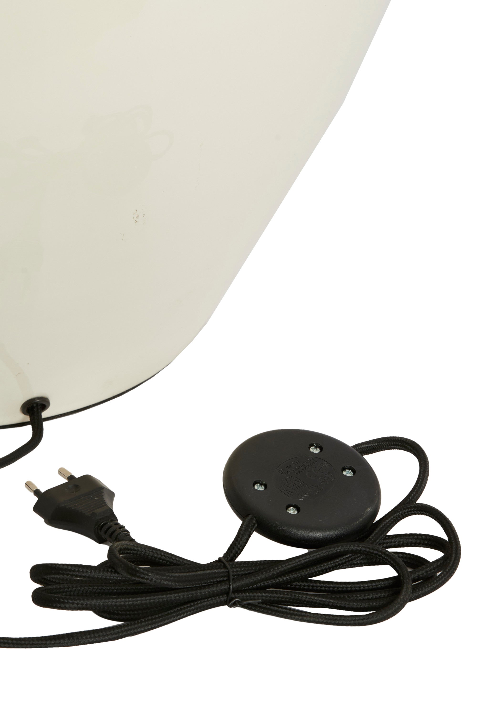 Nana Gloss Cream Metal Table Lamp Base 69cm
