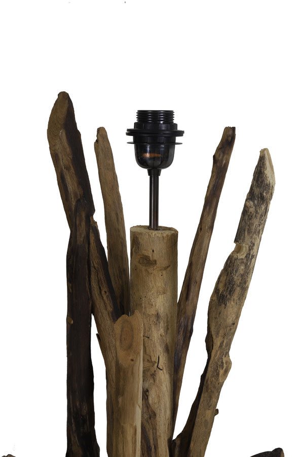 Vidin Wood Floor Lamp Base 182cm