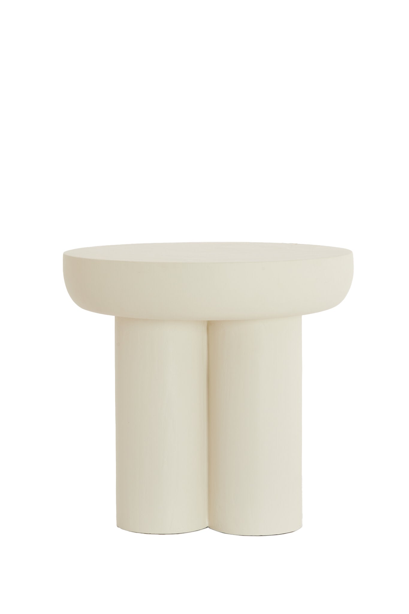 Mizuho Cream Wood Side Table