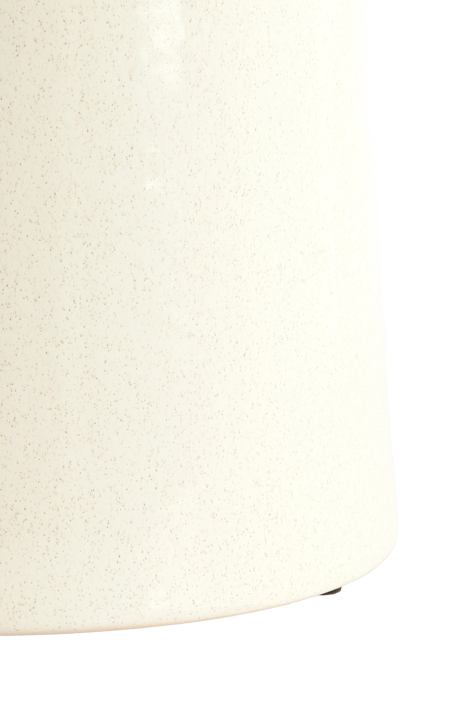 Kotor Cream Ceramic Round Side Table