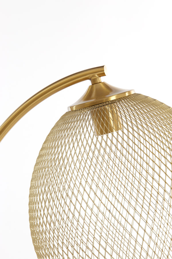 Moroc Gold Metal Floor Lamp