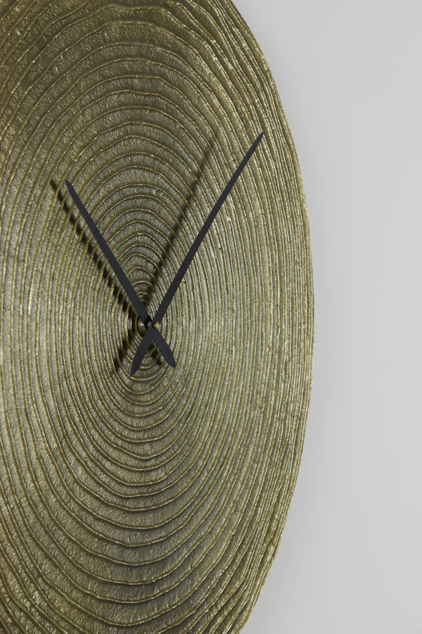 Cervino Antique Bronze Metal Wall Clock
