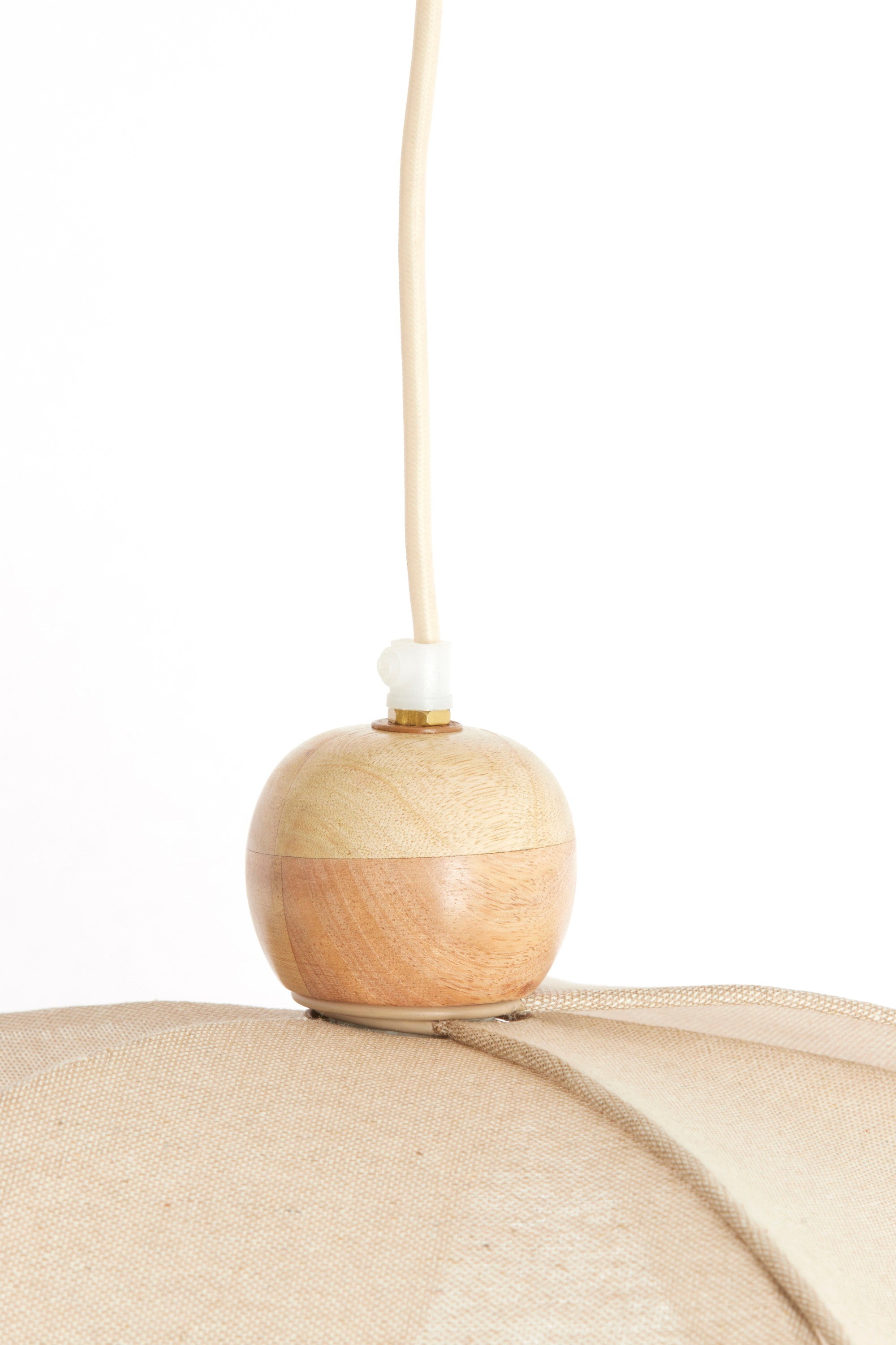 Lavriria Natural & Wood Petal Pendant Light 60cm