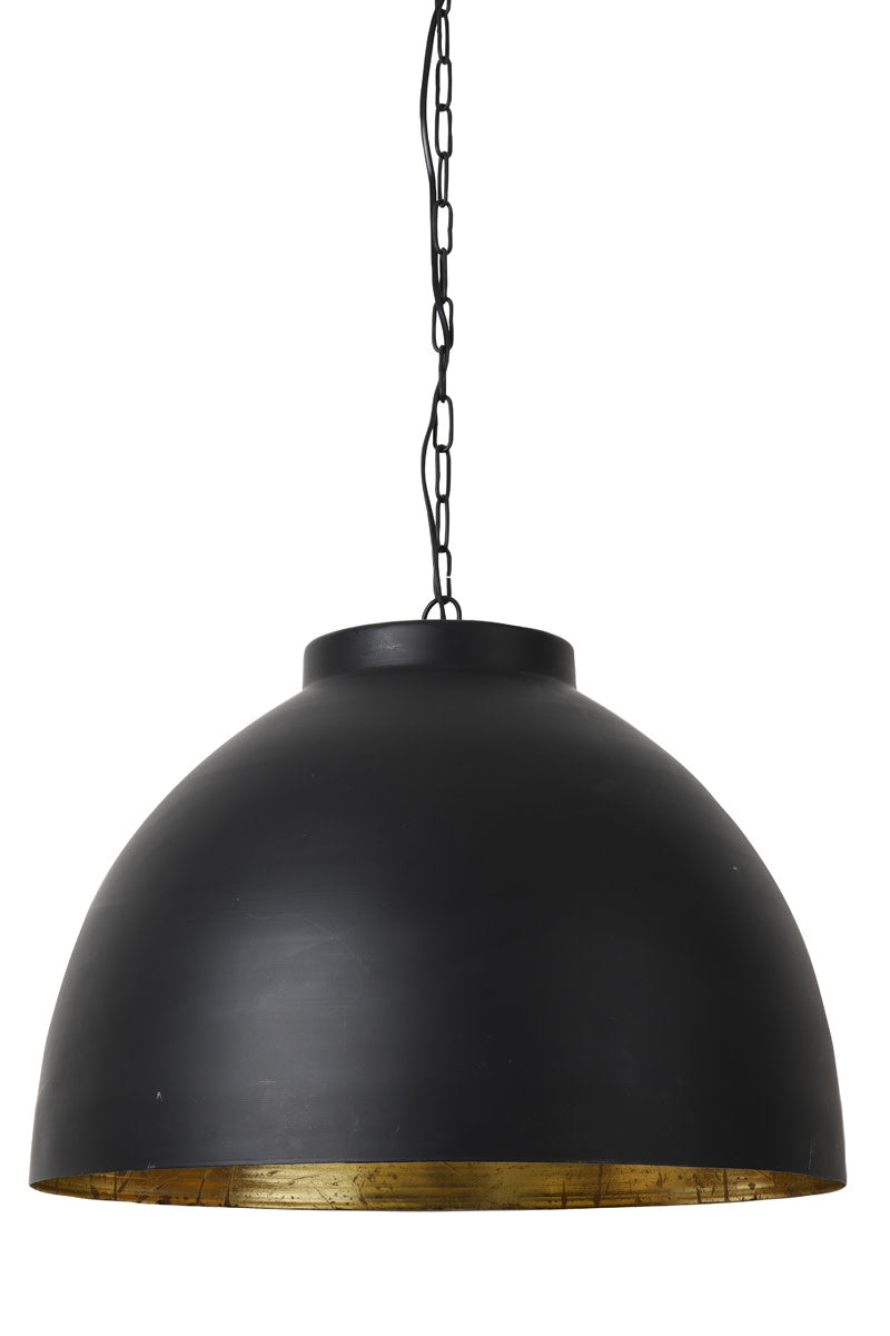 Kylie Black/Gold Metal Pendant Light 60cm