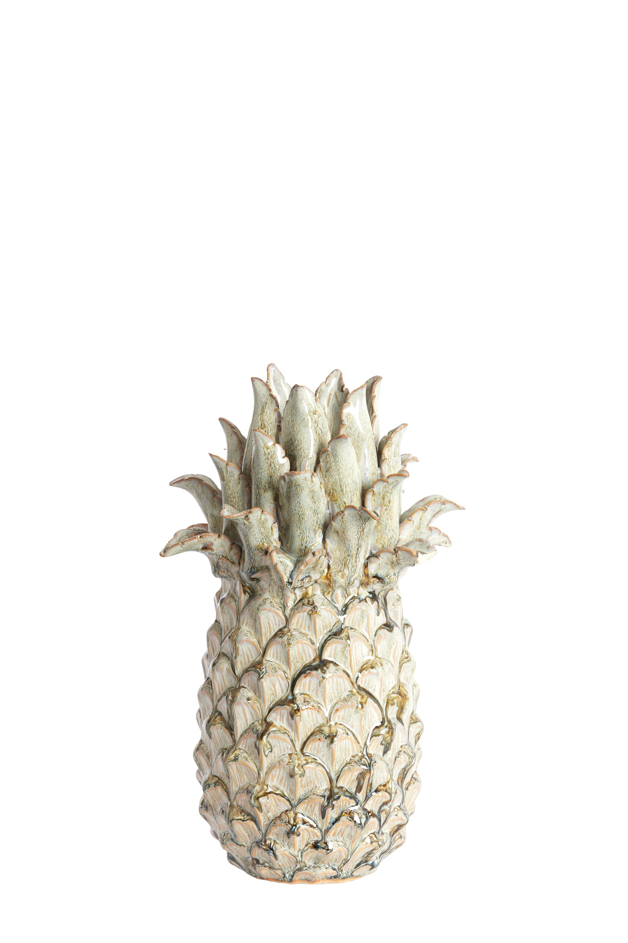Nanasi Olive Green Ceramic Ornament 30.5cm