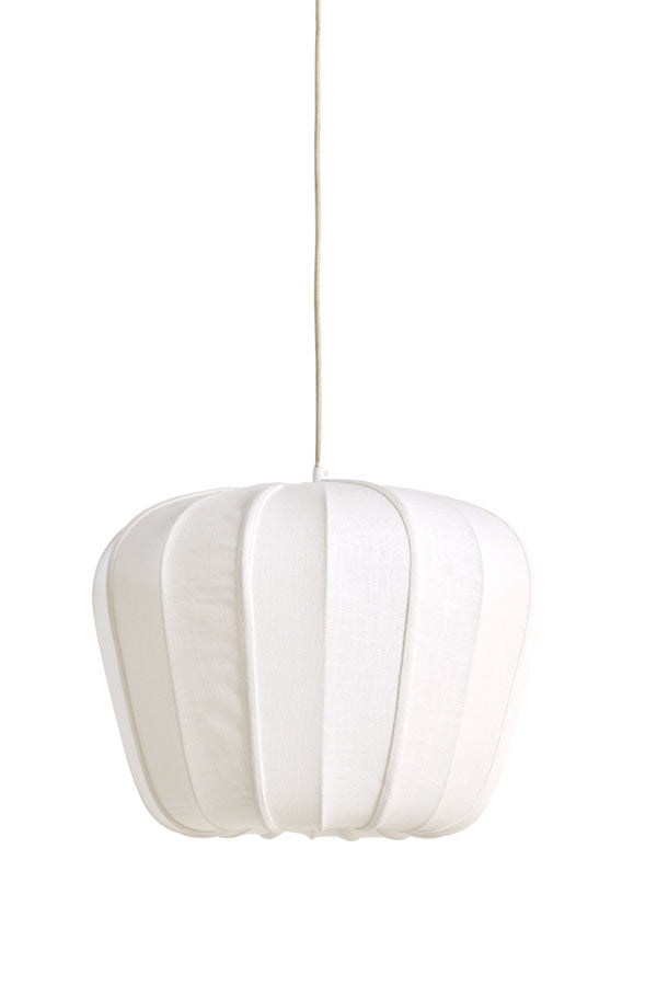 Zubedo White Pendant Light 49.5cm