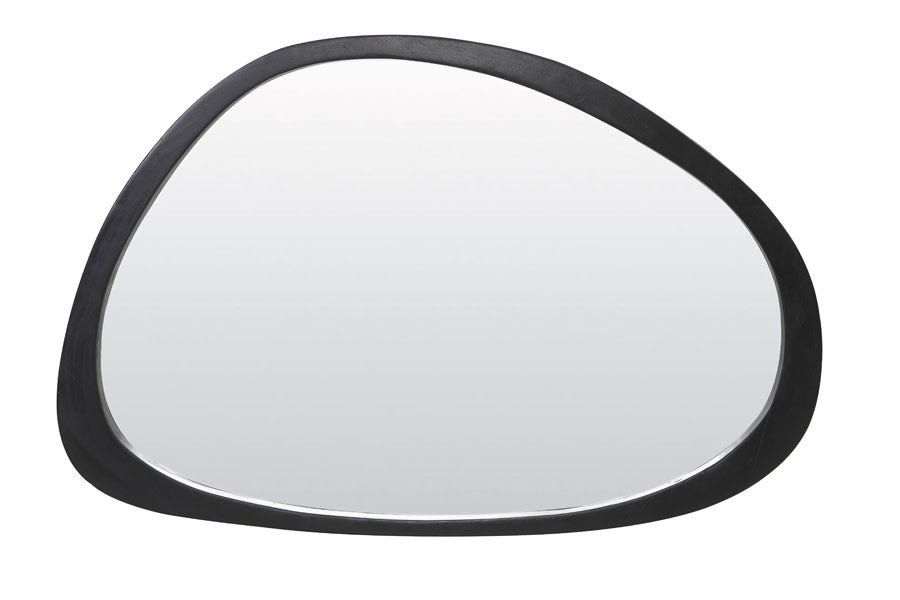 Sonora Black Wood Wall Mirror