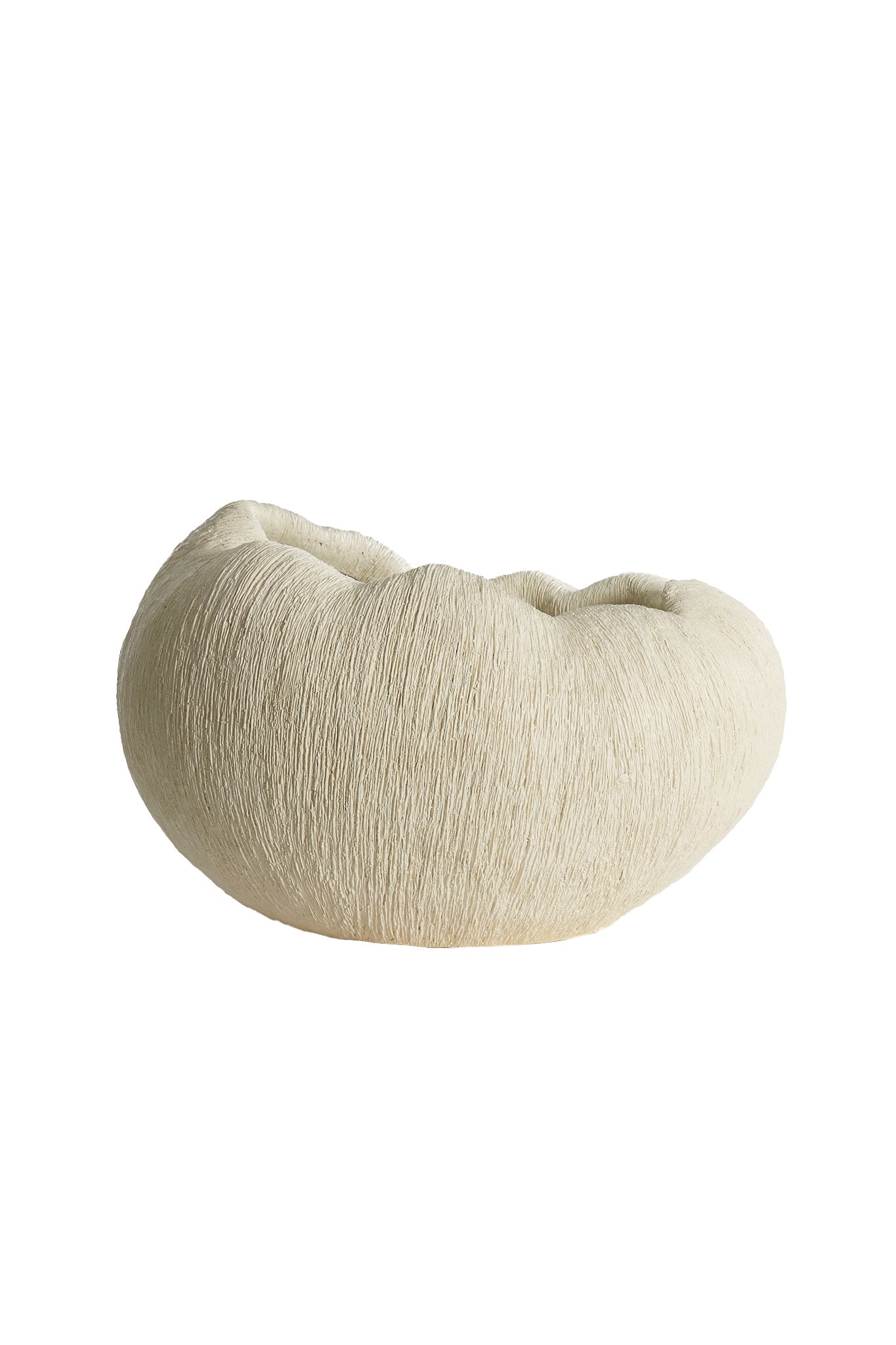 Denisa Cream Vase 34cm