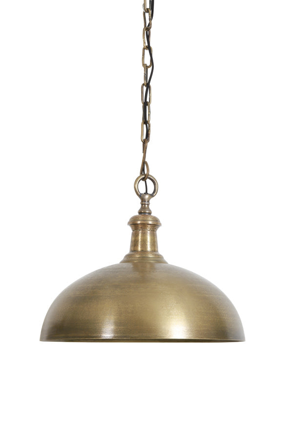 Demi Raw Antique Bronze Metal Pendant Light 50cm