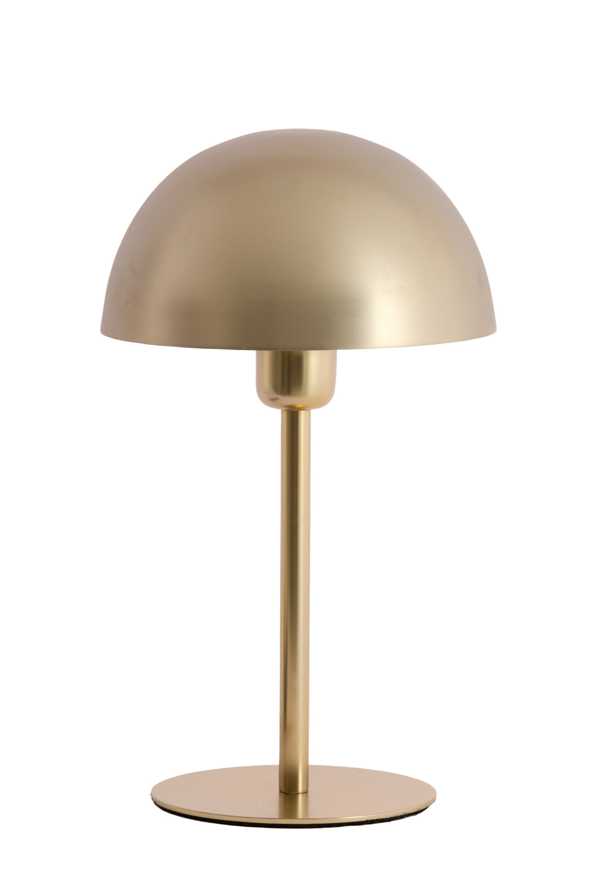 Cedillo Metallic Matt Light Gold Metal Table Lamp