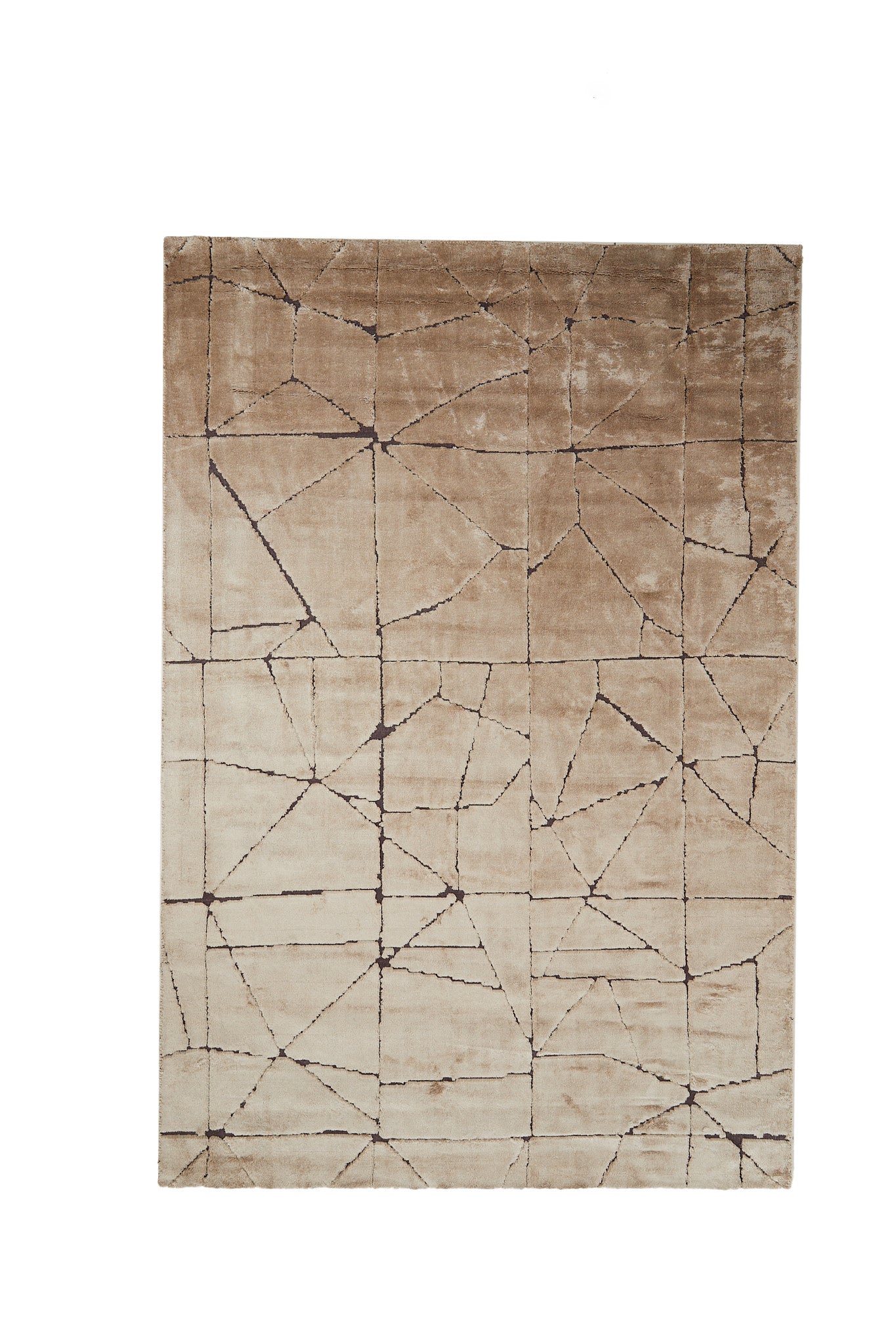 Dacula Tonal Brown Rectangular Rug 300x200cm