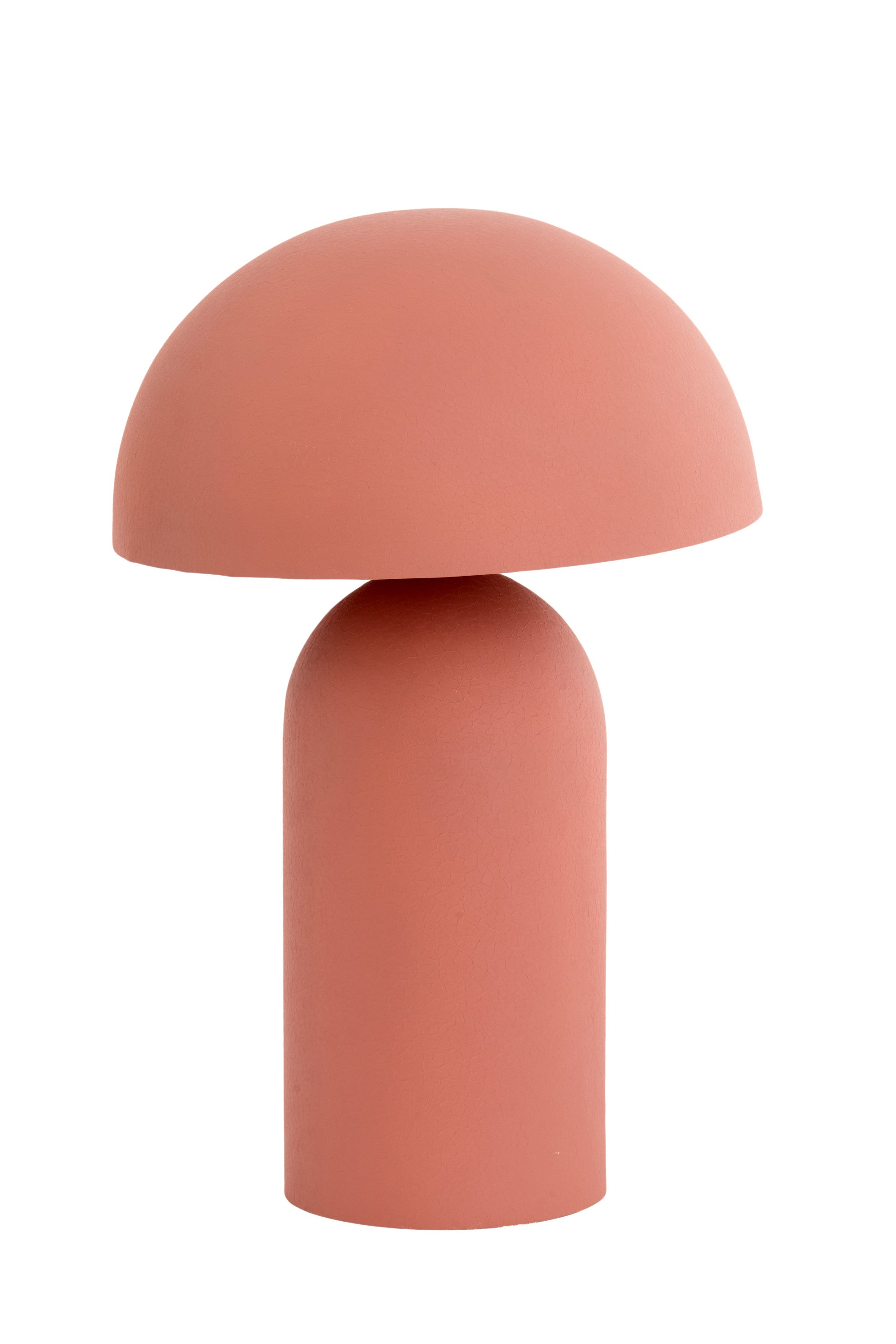 Tolima Matt Coral/Pink Metal Table Lamp 48cm