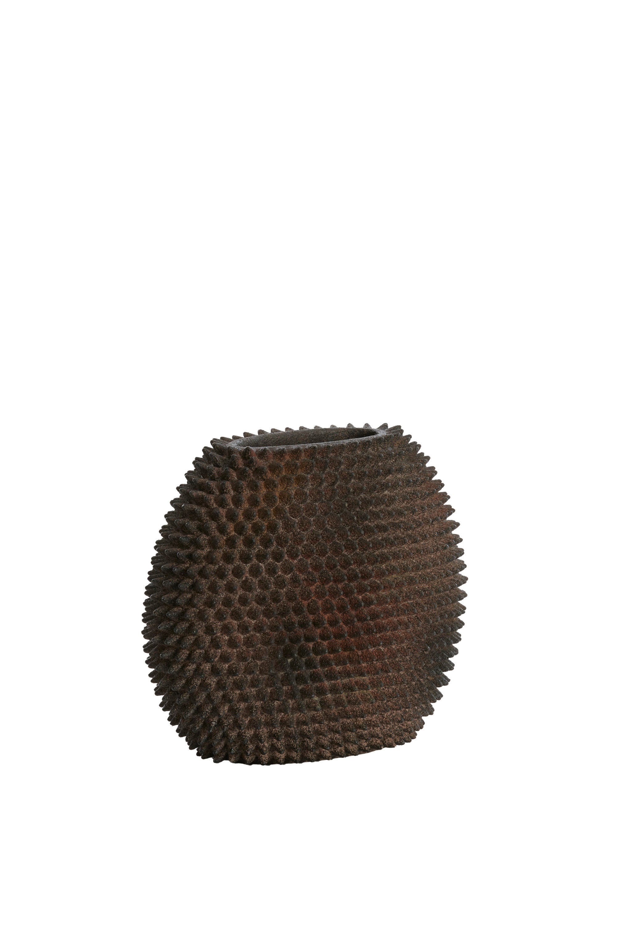 Caldras Brown Textured Vase 26.5cm
