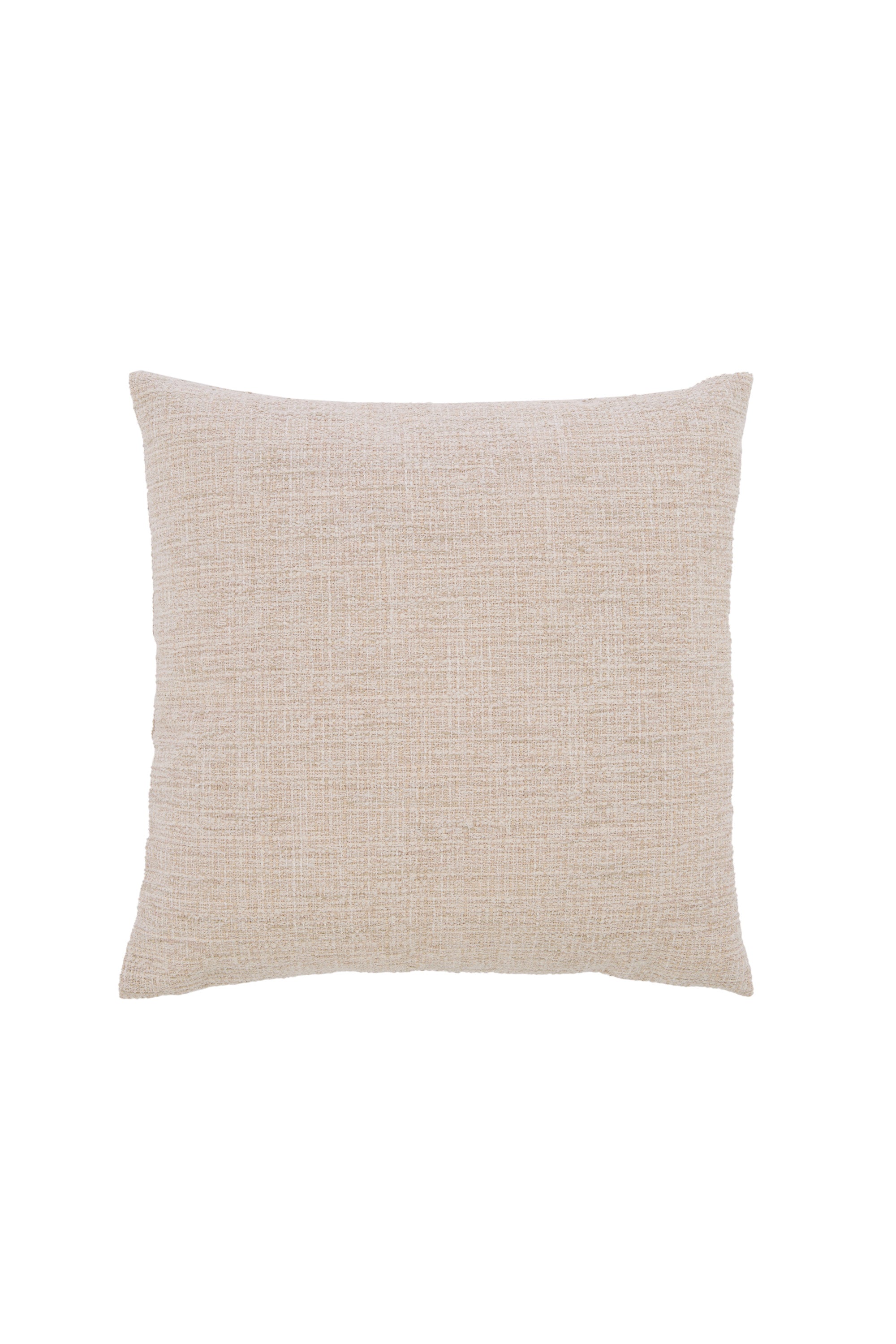 Flint Cream Square Cushion 45x45cm