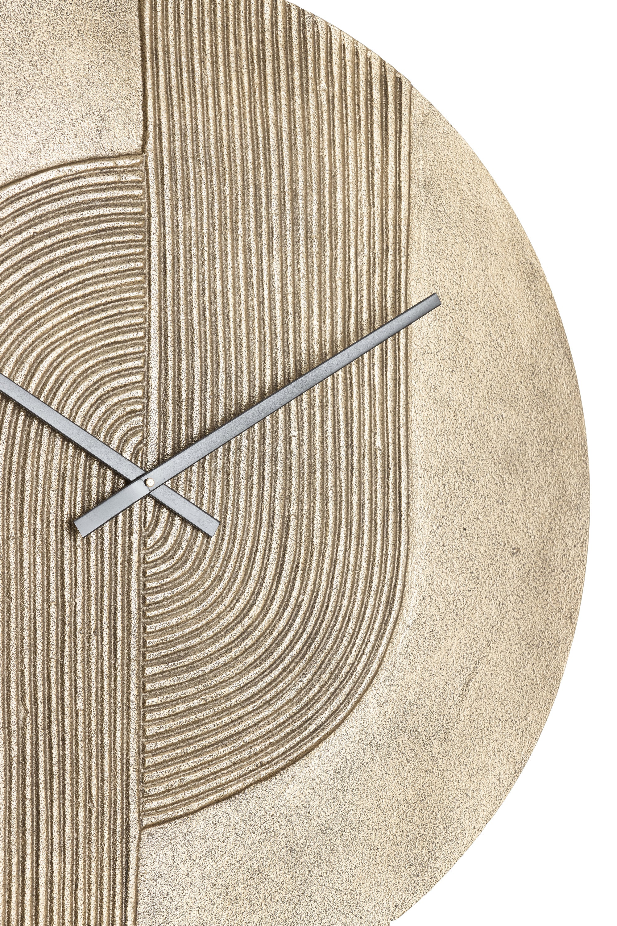 Gwenna Antique Bronze Metal Wall Clock