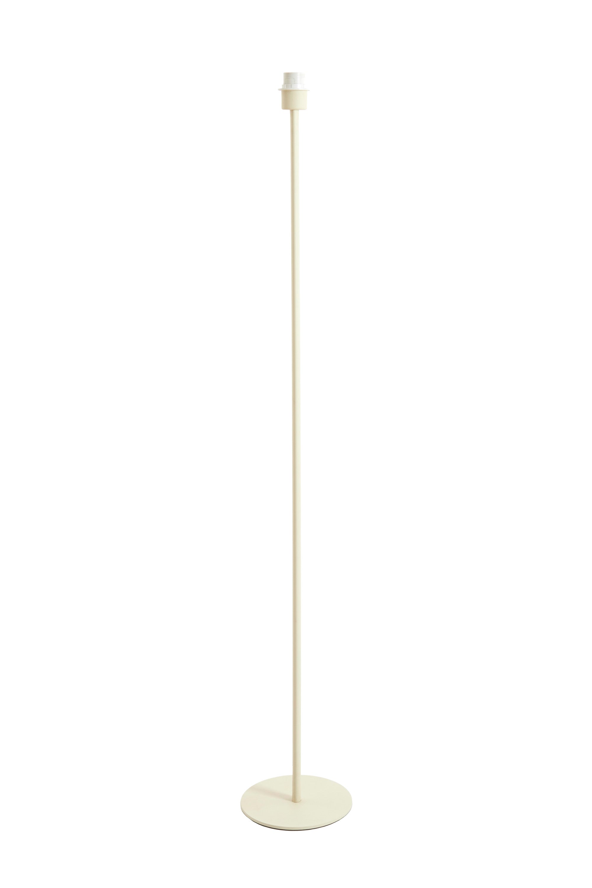 Cerini Cream Metal Floor Lamp Base