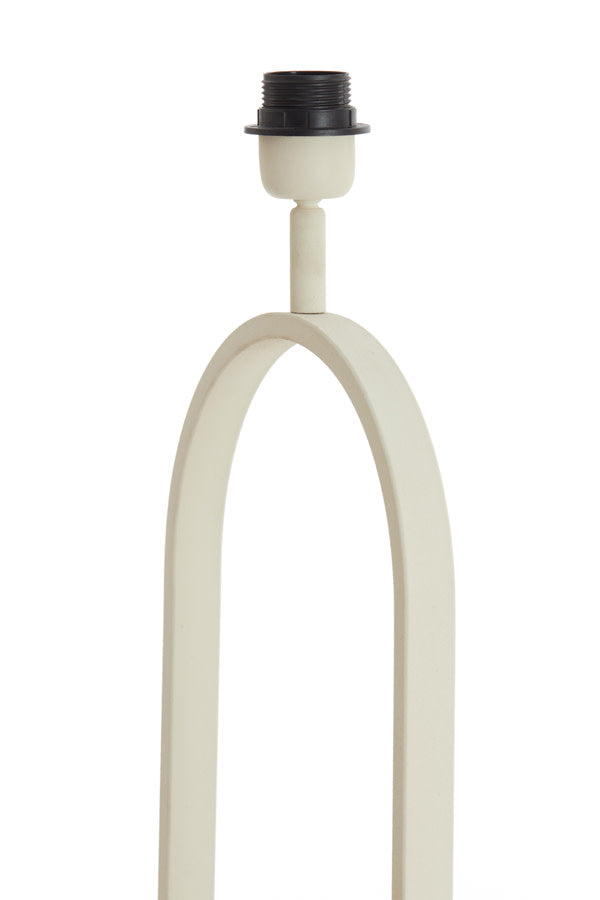 Jamiri Cream Metal Floor Lamp Base