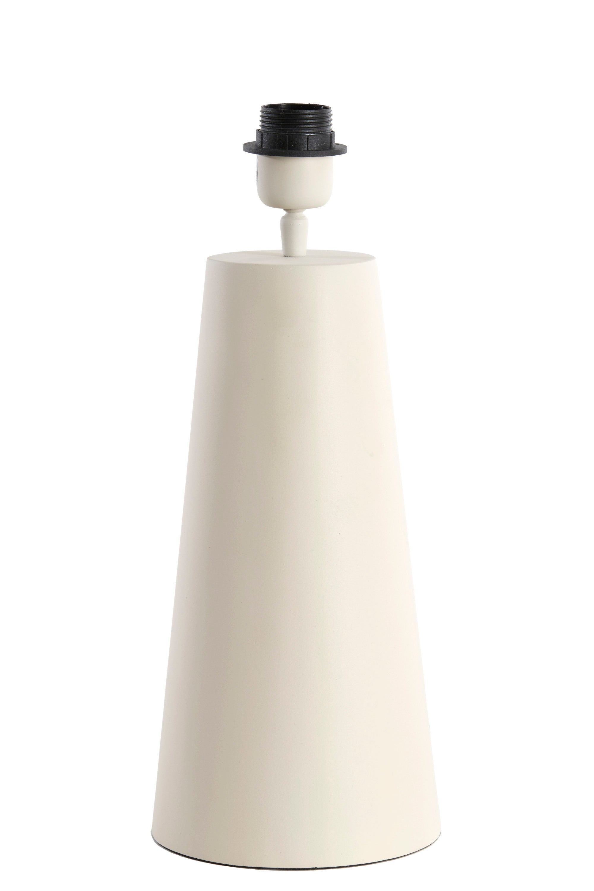 Yelos Matt Cream Metal Table Lamp Base 35cm