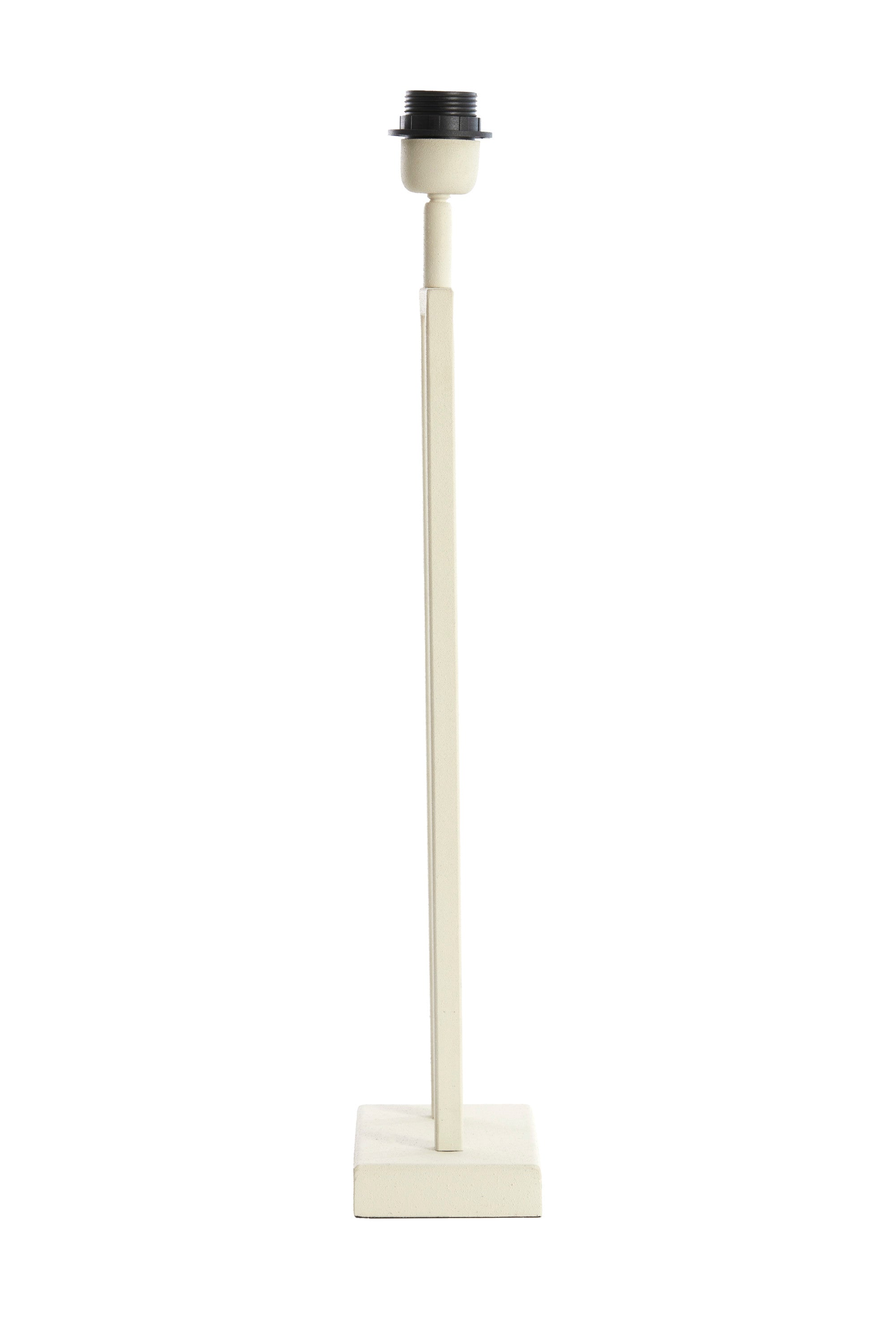 Shiva Cream Metal Table Lamp Base 55cm