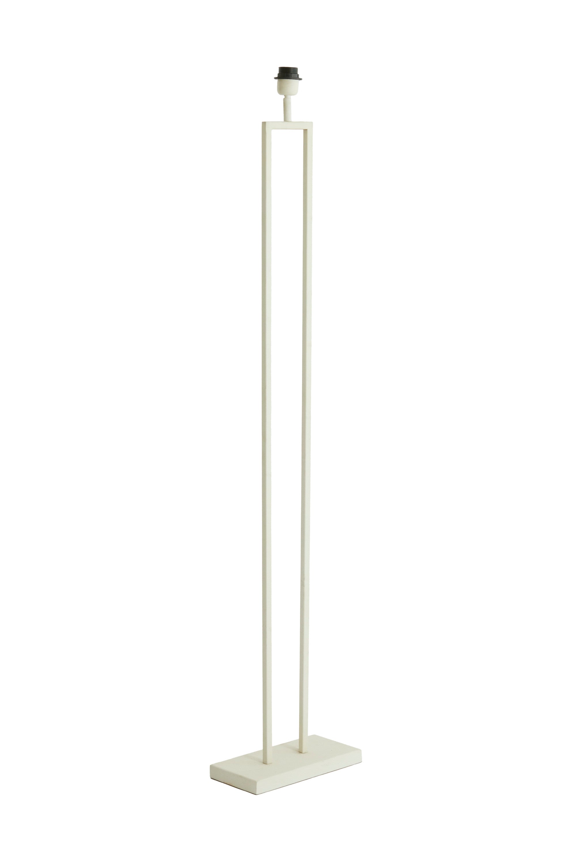 Shiva Cream Metal Floor Lamp Base