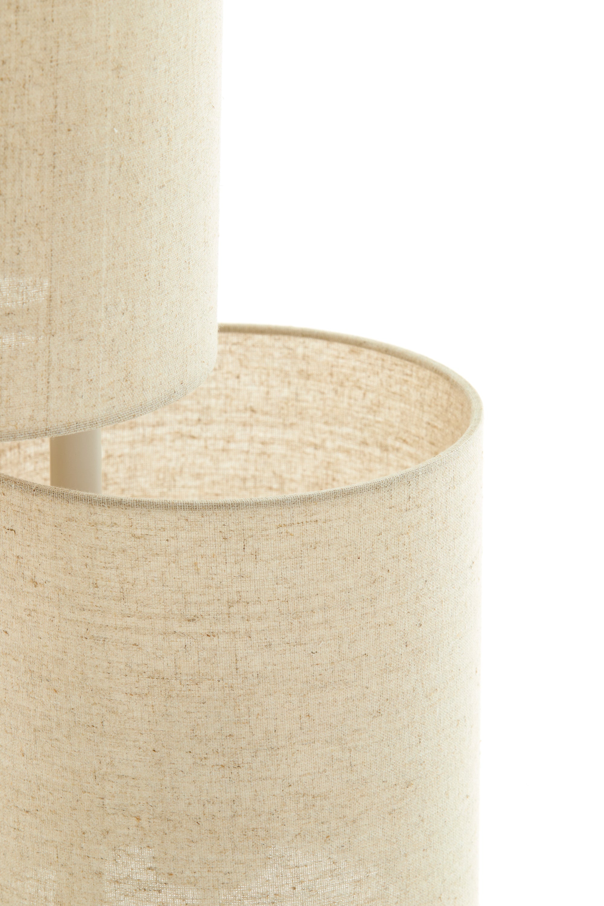 Benigno Beige Metal 5 Light Floor Lamp
