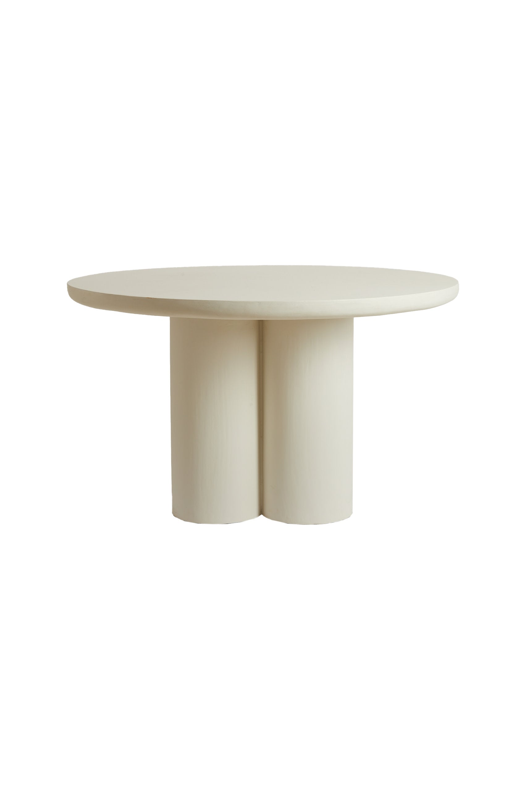 Mizuho Cream Wood Dining Table 130cm
