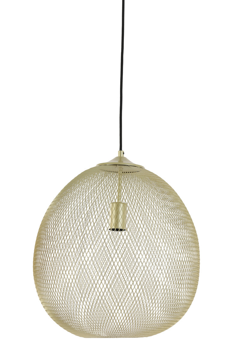 Moroc Gold Metal Pendant Light 40cm