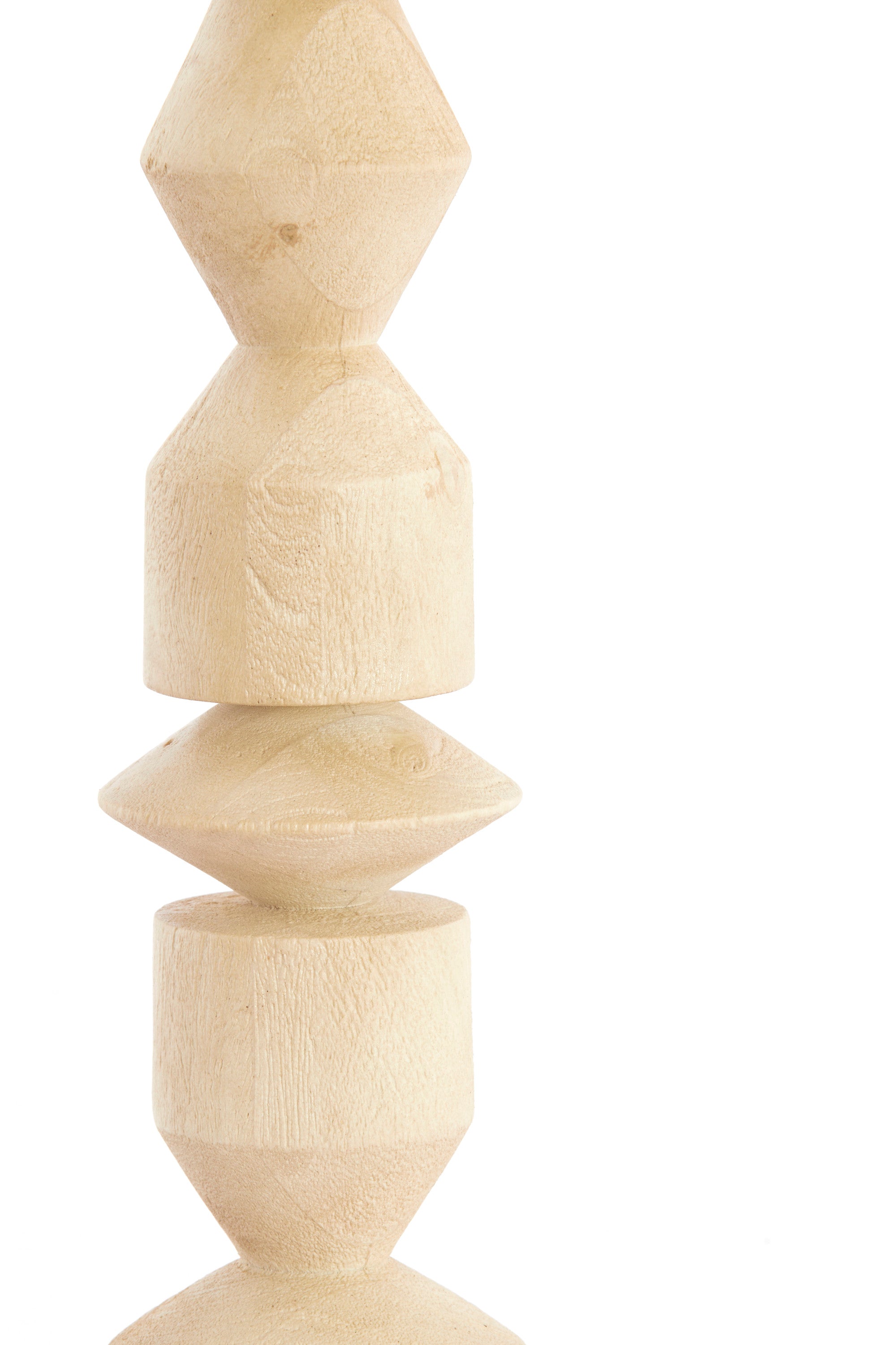 Edie Matt Natural Wood Table Lamp Base