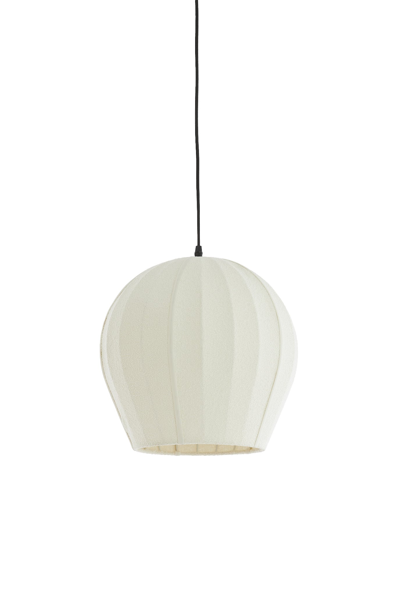 Zagori Cream Bouclé Pendant Light 35cm