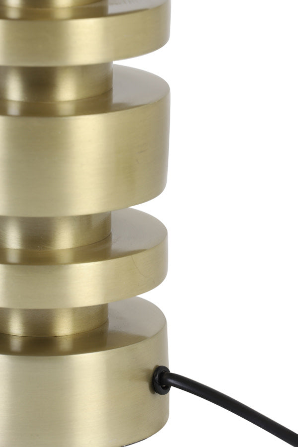 Desley Matt Gold Metal Table Lamp Base 36cm