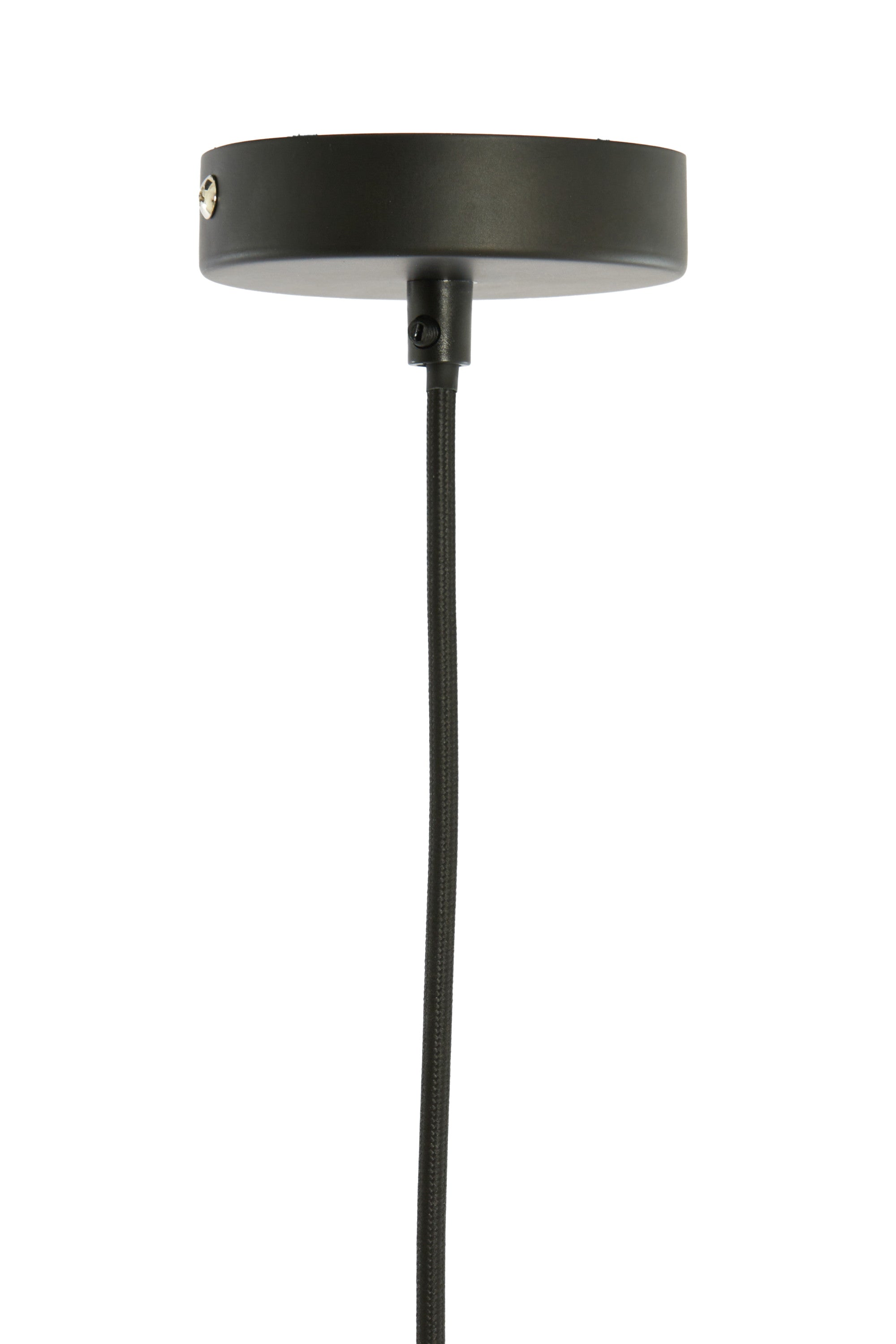 Melzor Dark Brown Rattan Pendant Light 55cm