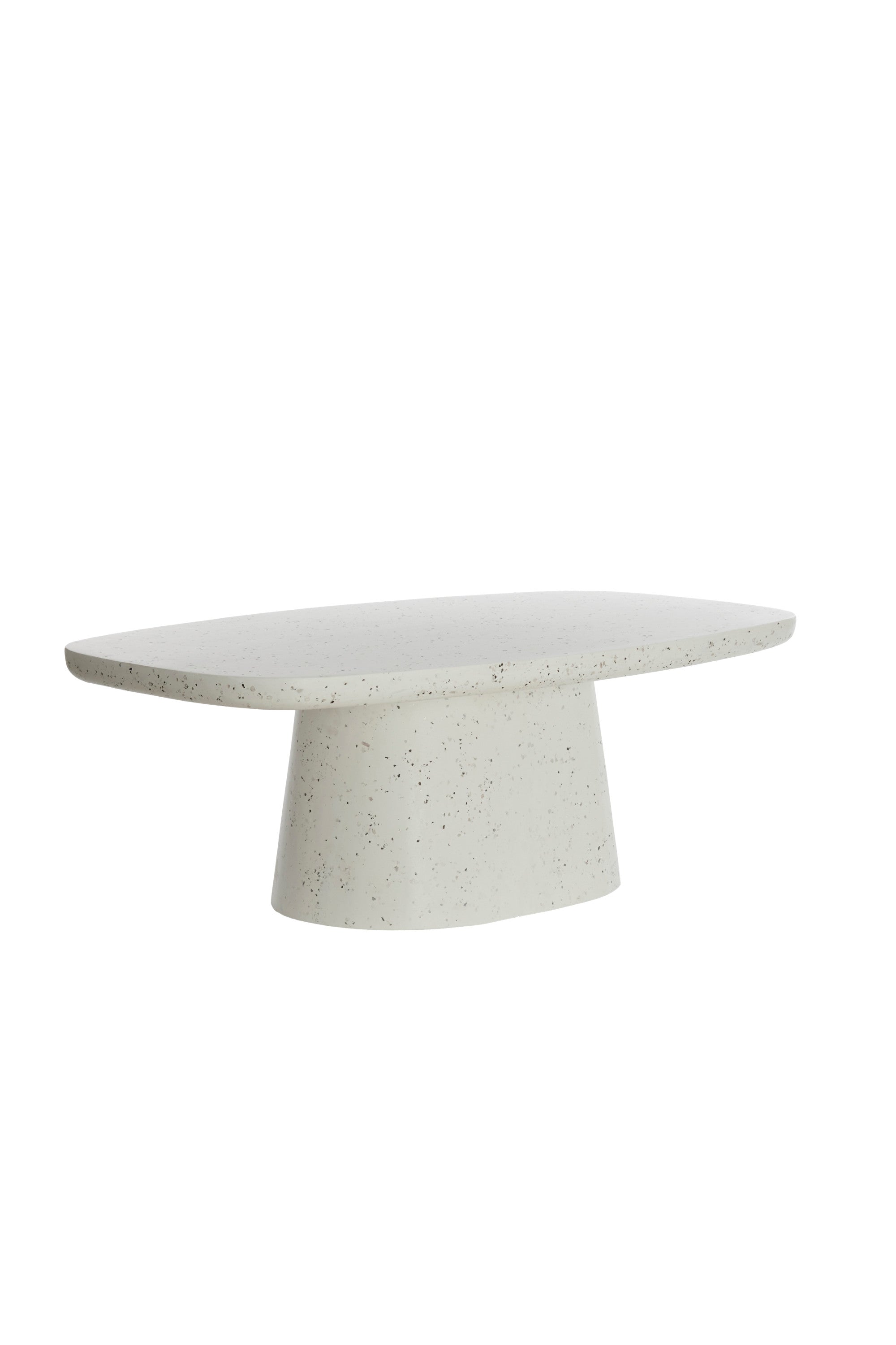 Hamura White Terrazzo Coffee Table