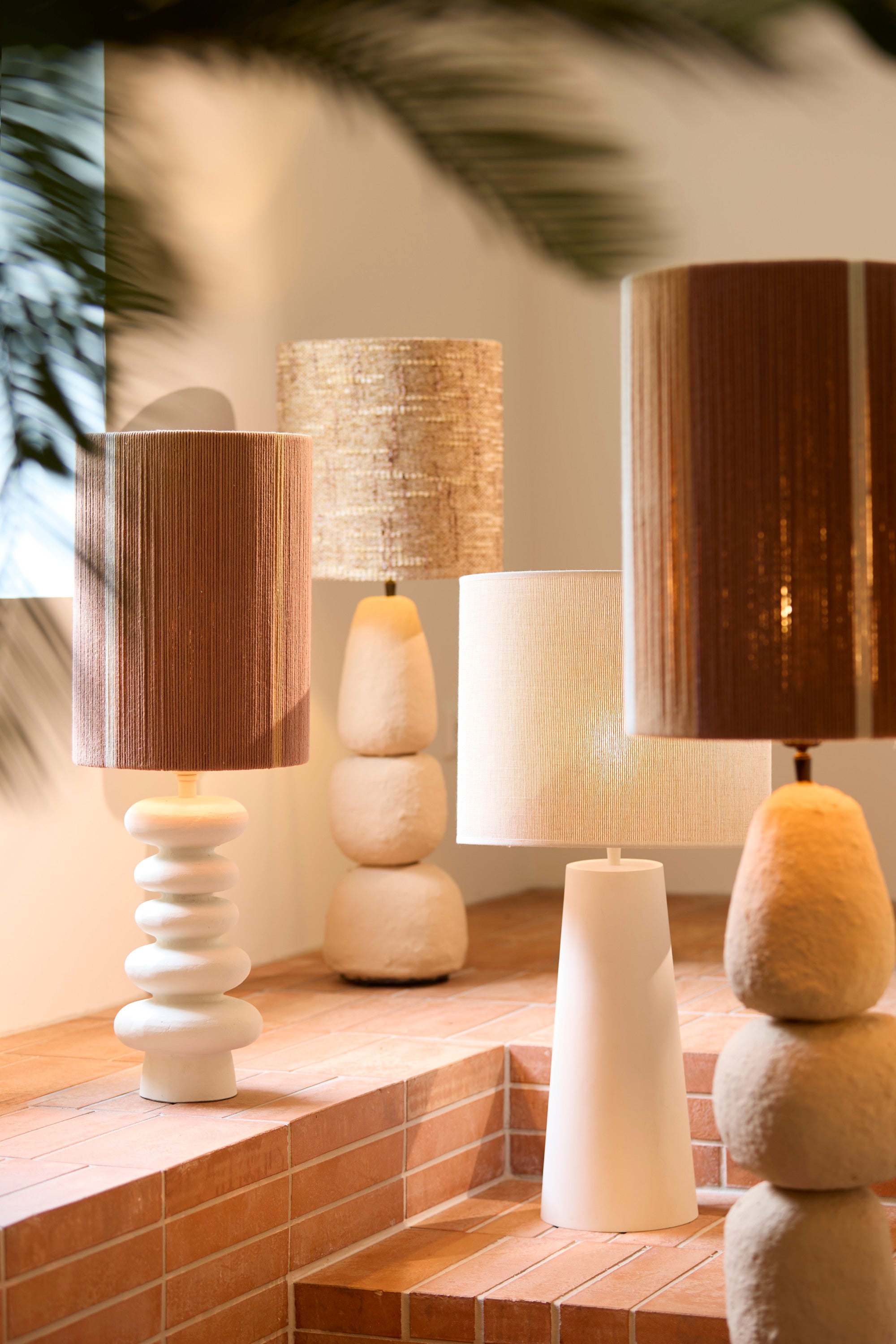 Olona Cream Metal Table Lamp Base 35cm