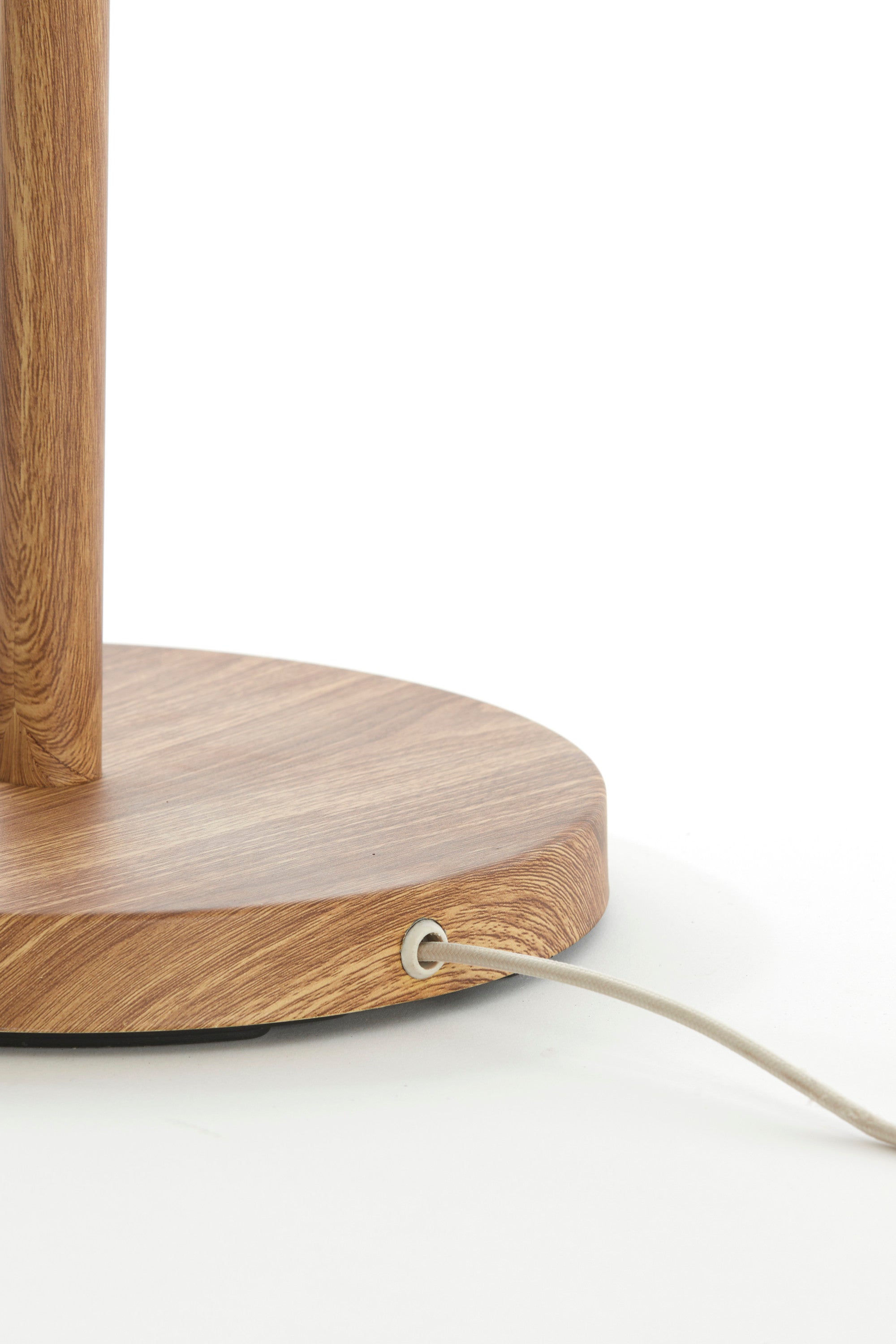 Washington Natural Wood Effect Floor Lamp Base