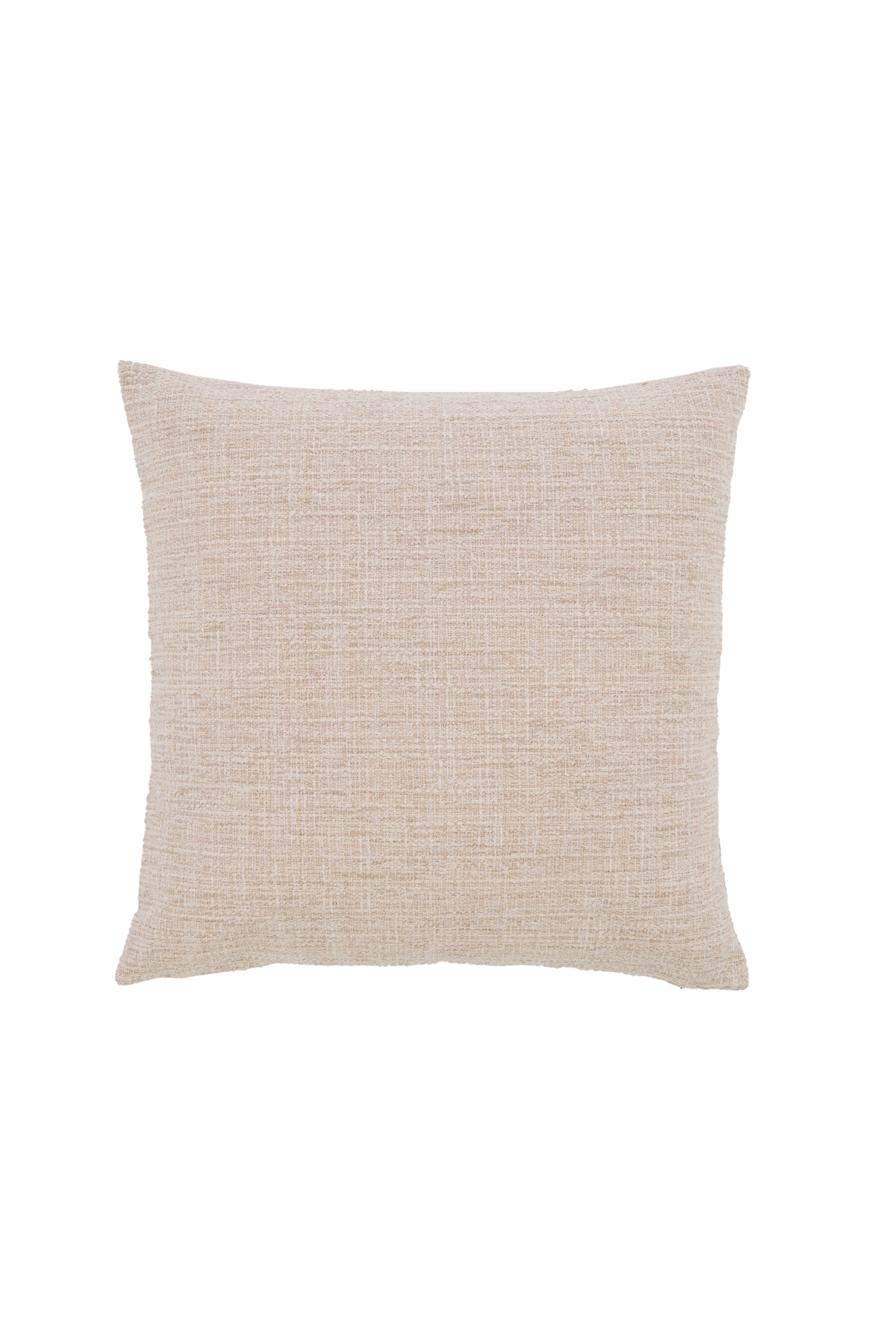 Flint Cream Square Cushion 45x45cm