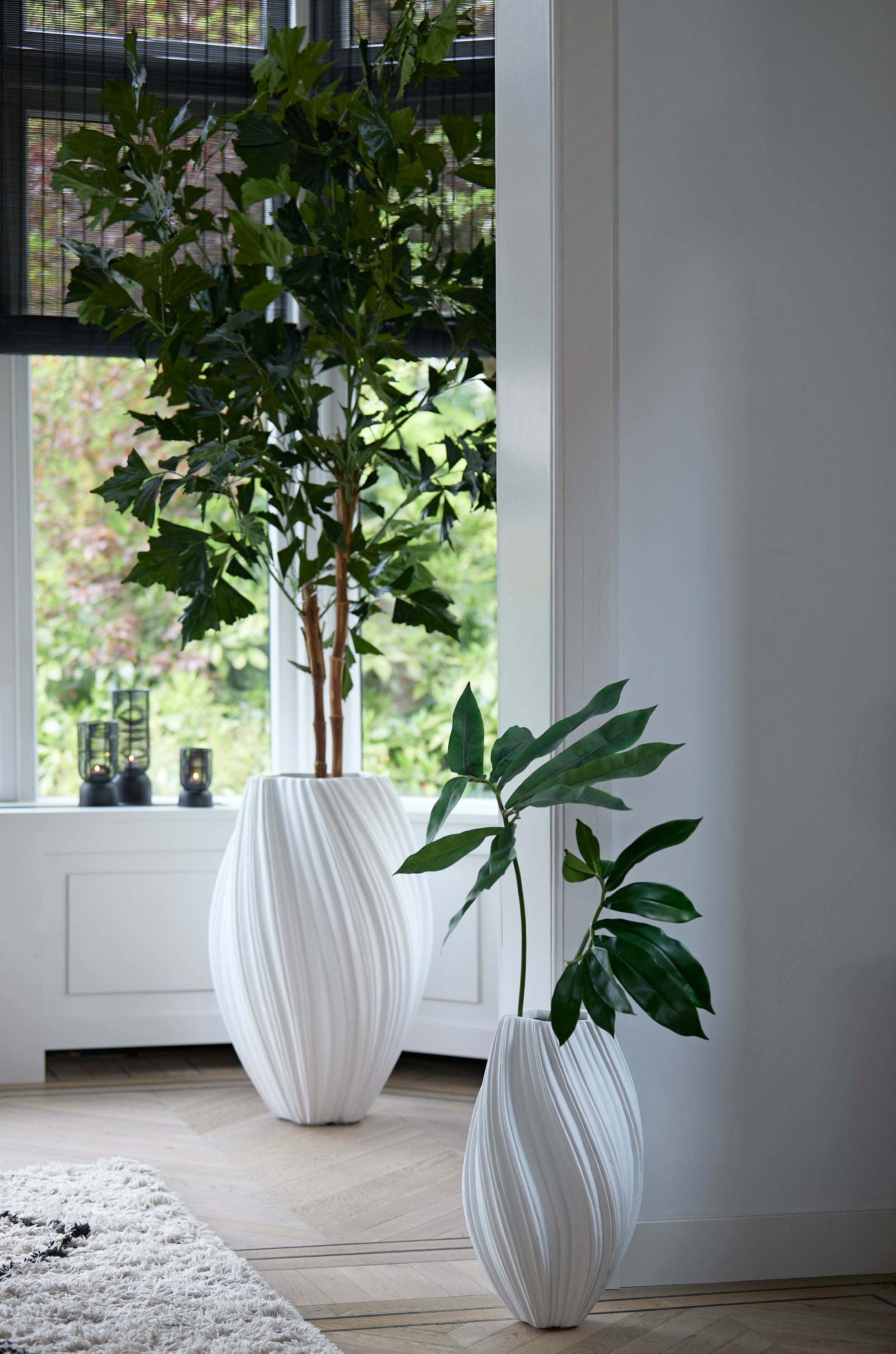 Yatung Cream Decorative Planter 52cm