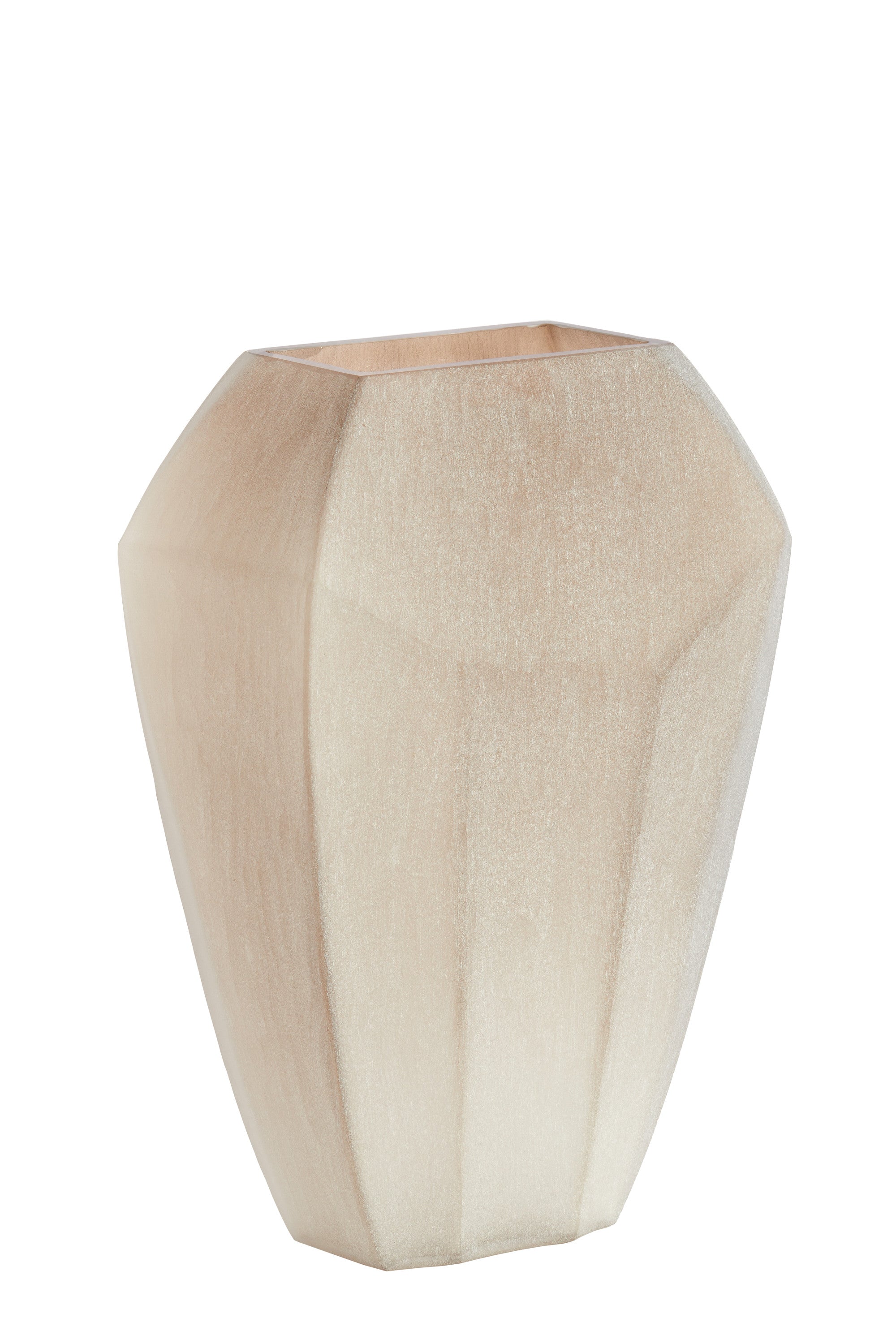 Vionna Light Brown Glass Vase 44.5cm
