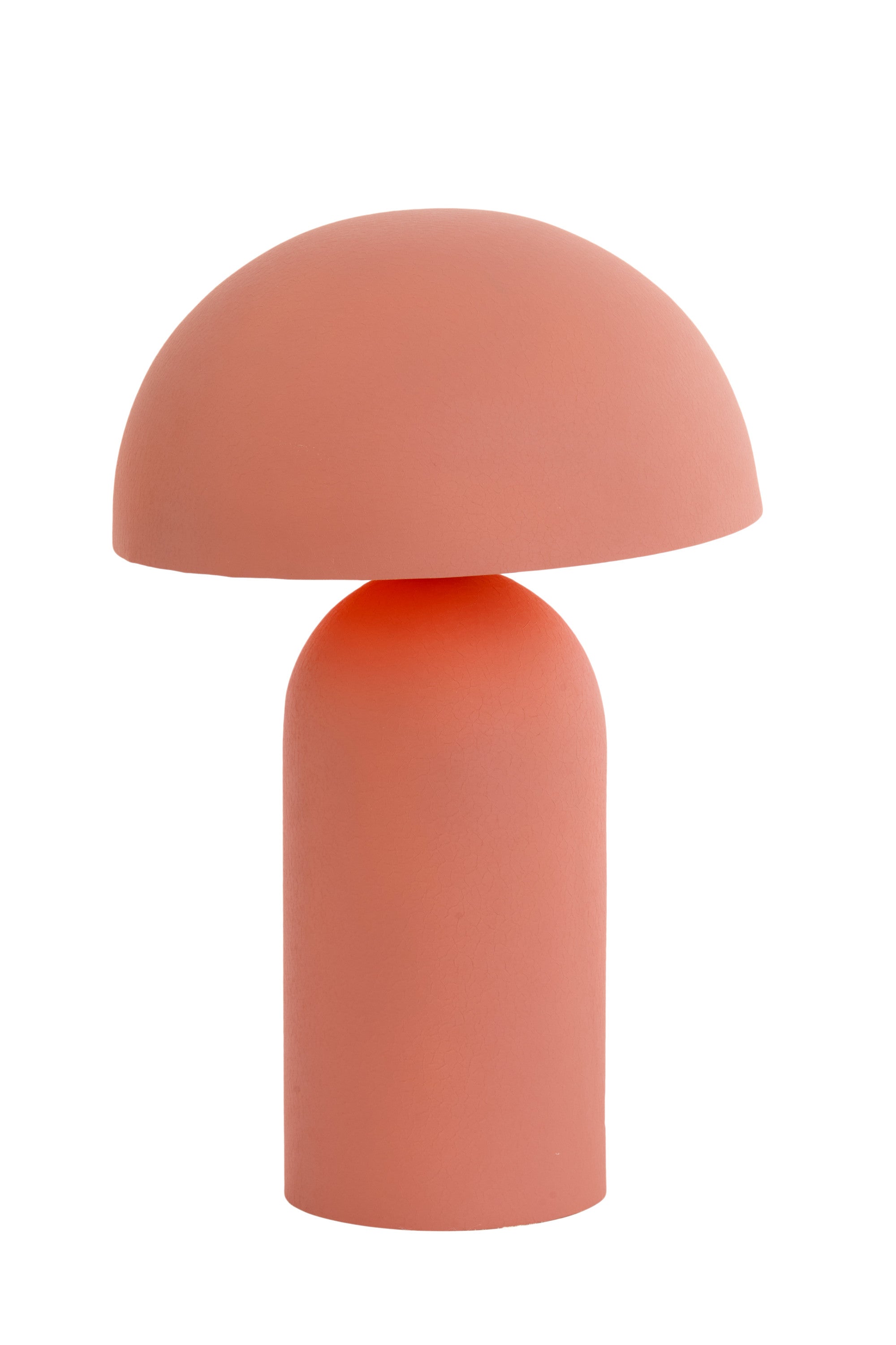 Tolima Matt Coral/Pink Metal Table Lamp 48cm