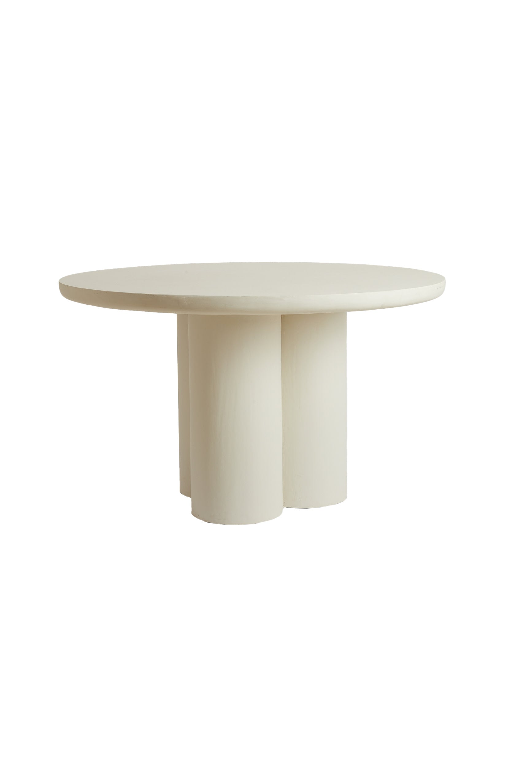 Mizuho Cream Wood Dining Table 130cm