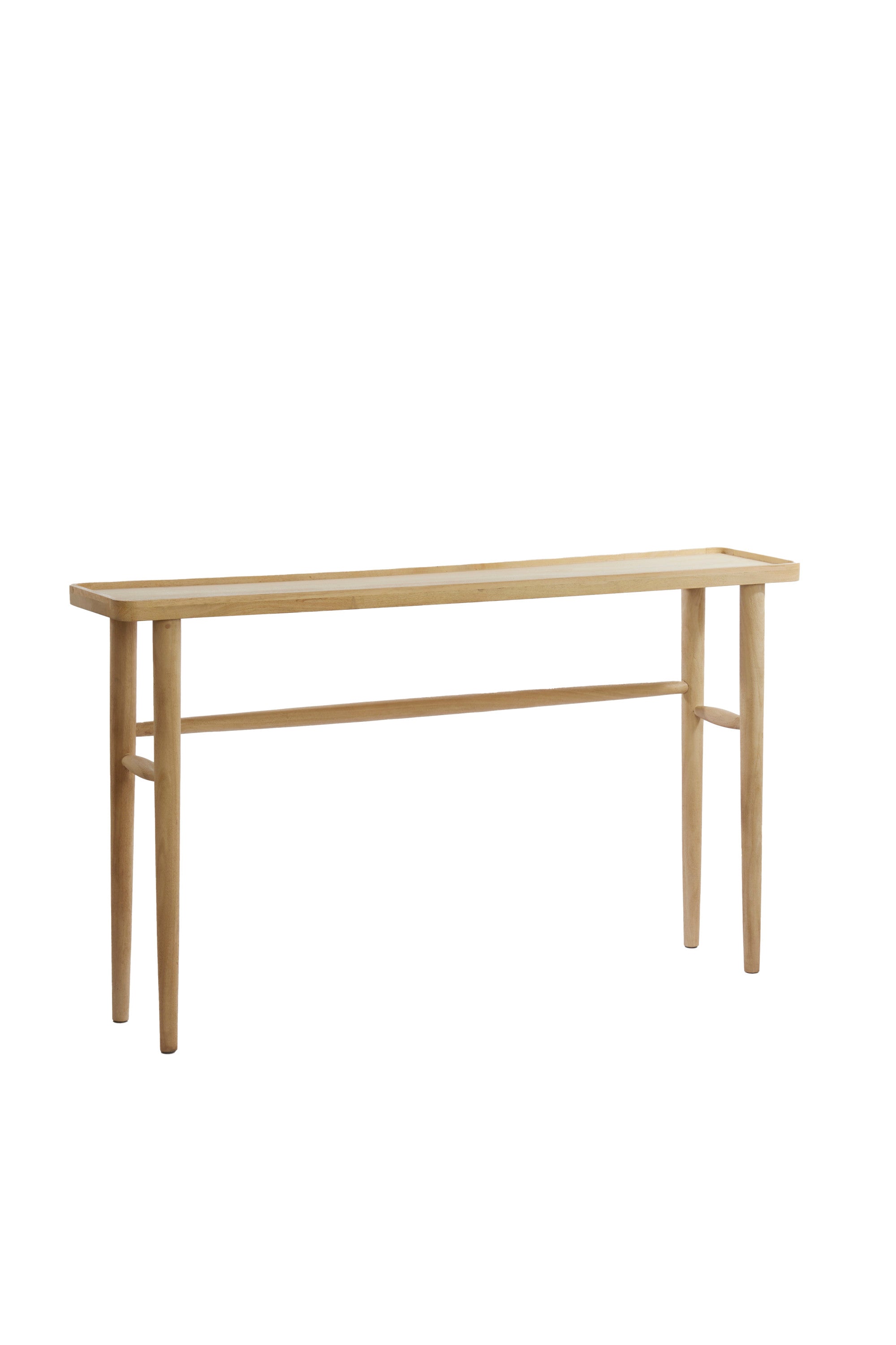 Qiano Natural Mango Wood Console Table 82cm