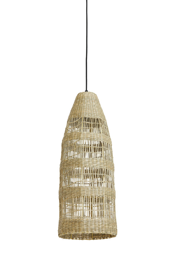 Latika Natural Seagrass Pendant Light 42cm