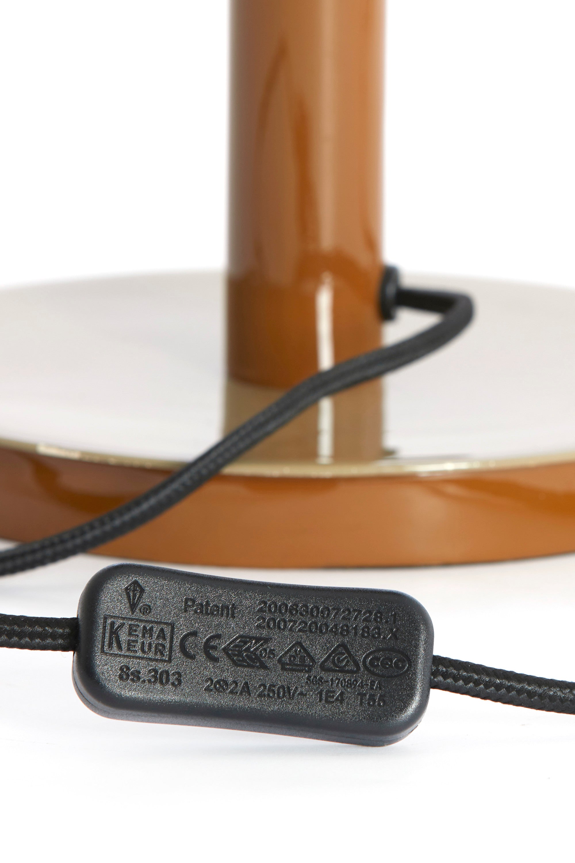 Marivet Sand & Brown Metal Table Lamp 48cm