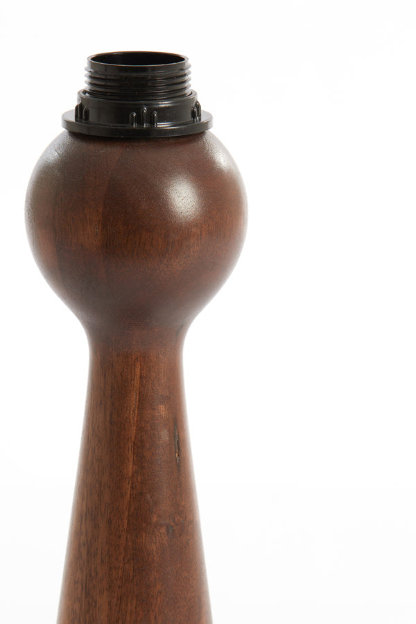 Festina Russet Wood Table Lamp Base 33cm