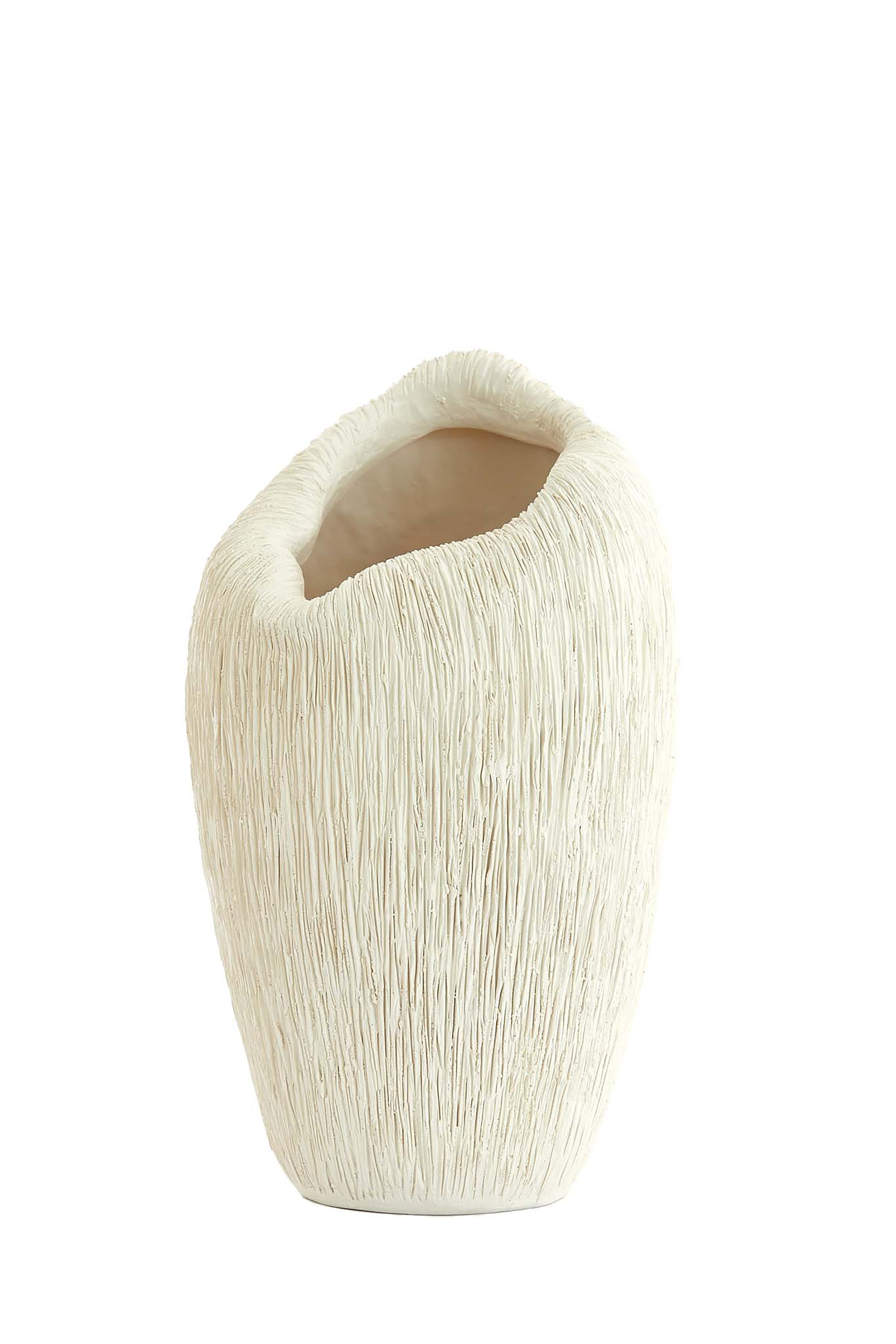Denisa Cream Vase 36.5cm