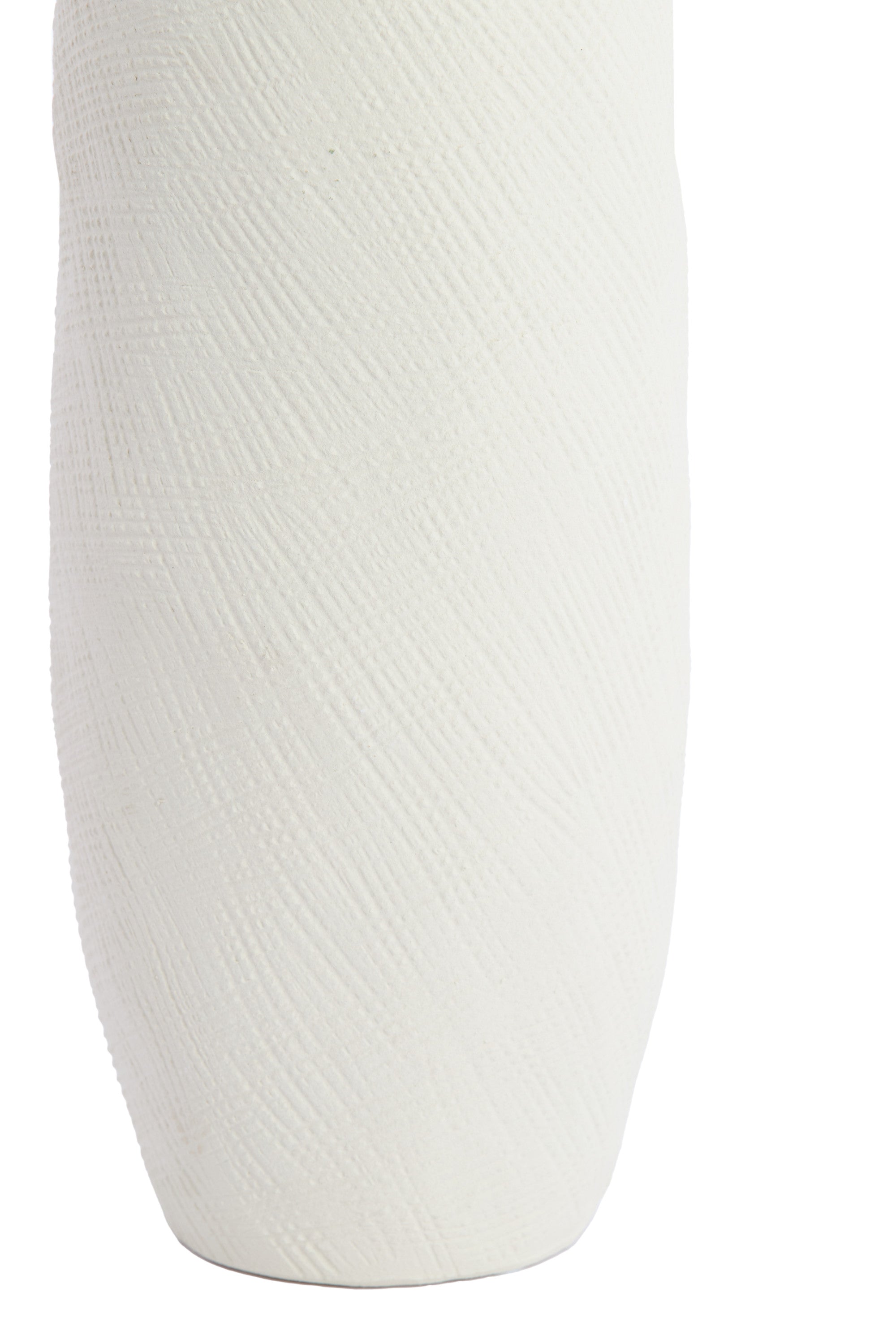 Mesa Cream Ceramic Vase 92cm